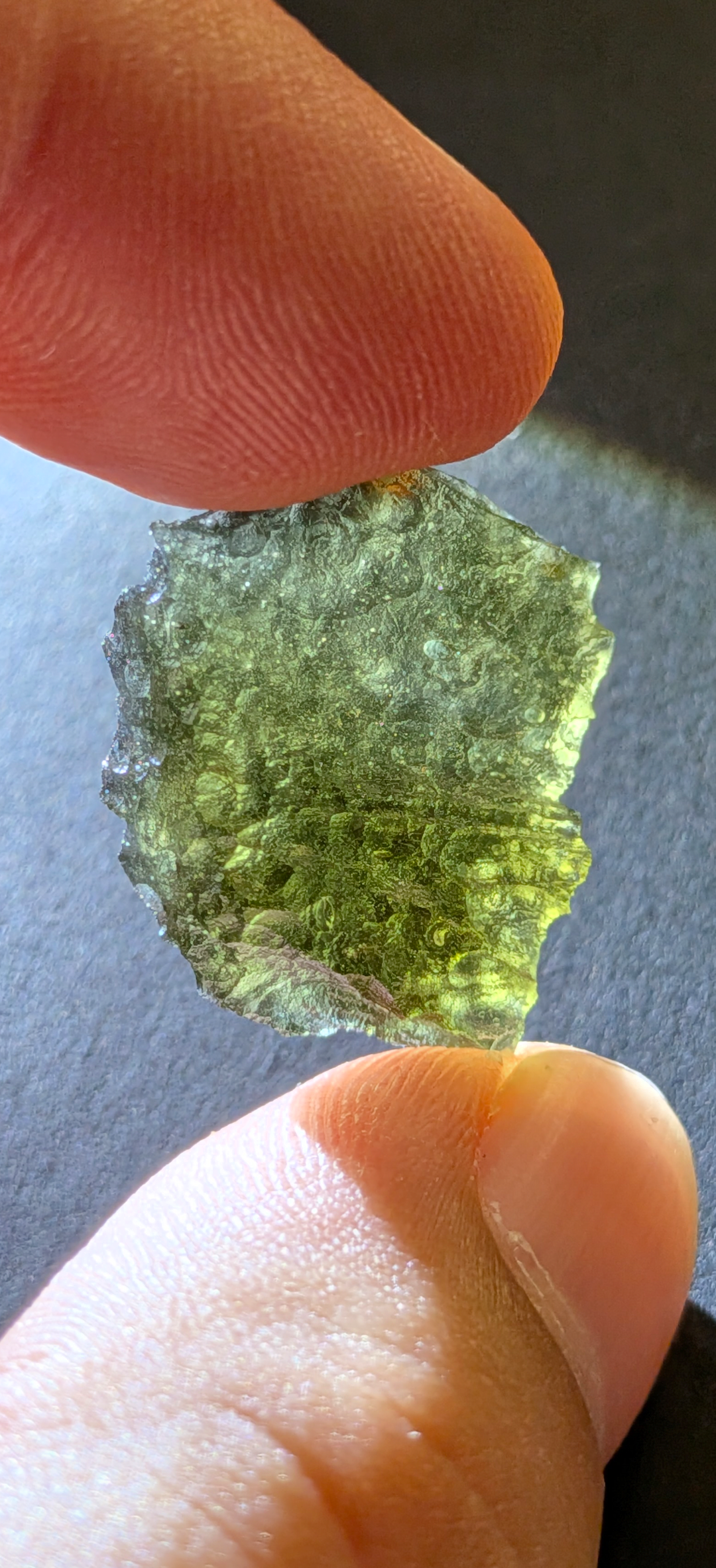 A+ Grade Moldavite From Dolni Chrastany #110 - 3.03g