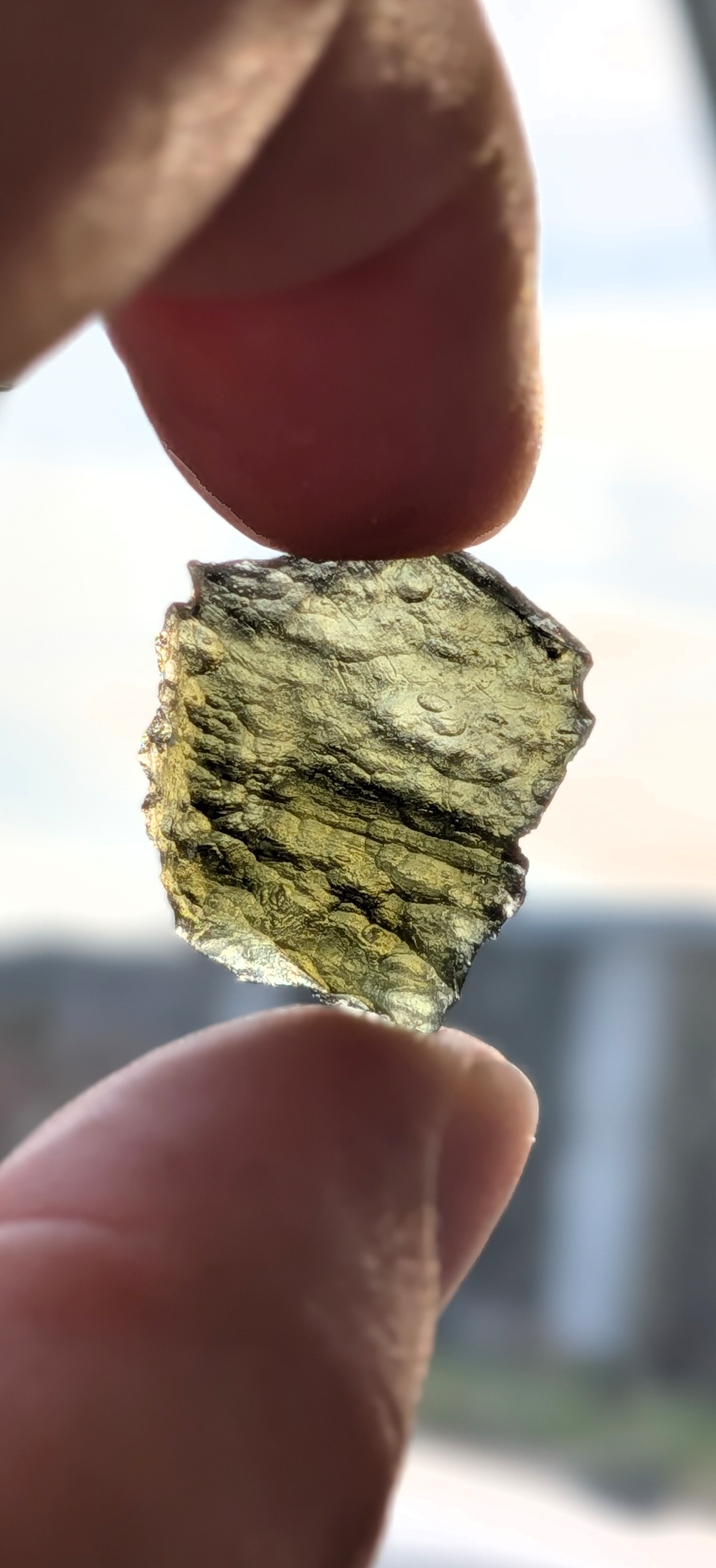 A+ Grade Moldavite From Dolni Chrastany #110 - 3.03g