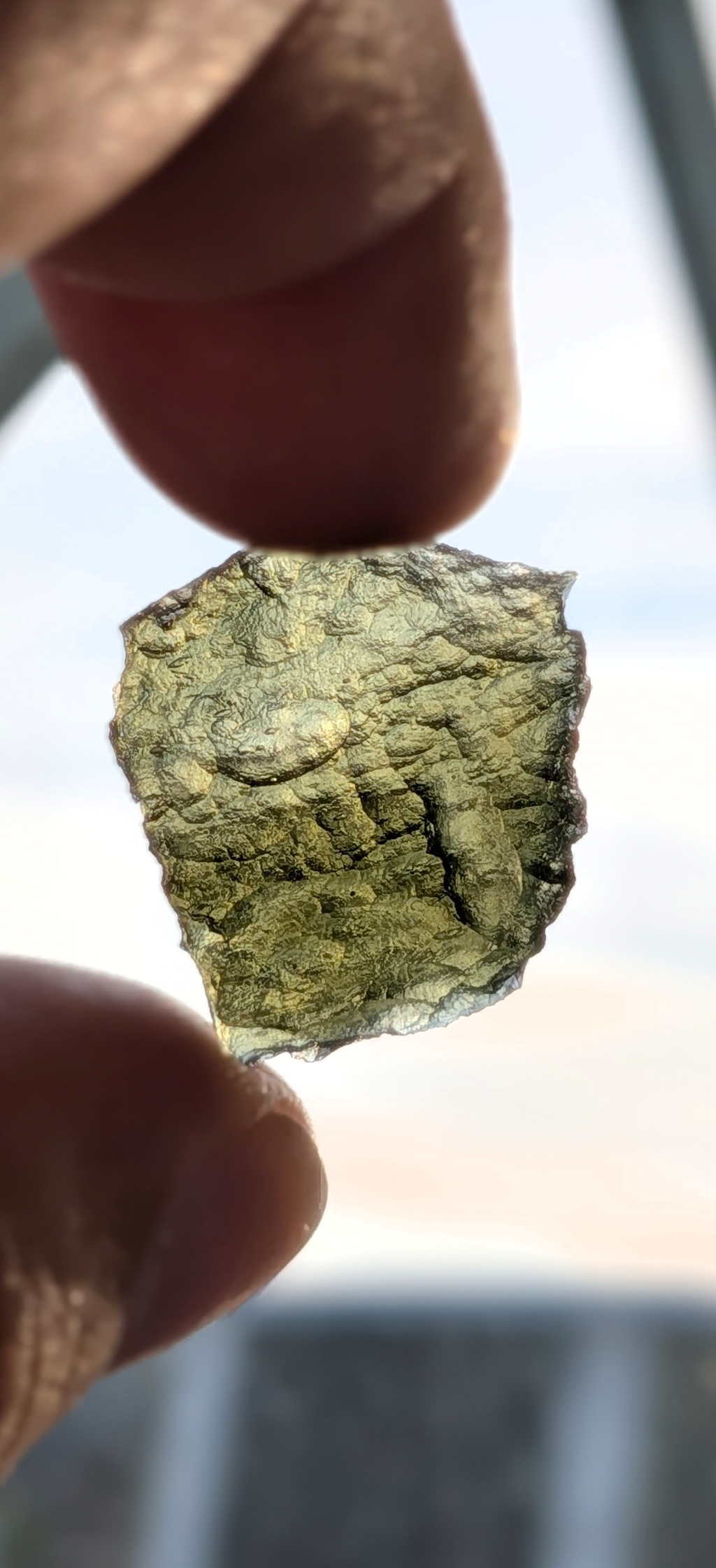 A+ Grade Moldavite From Dolni Chrastany #110 - 3.03g