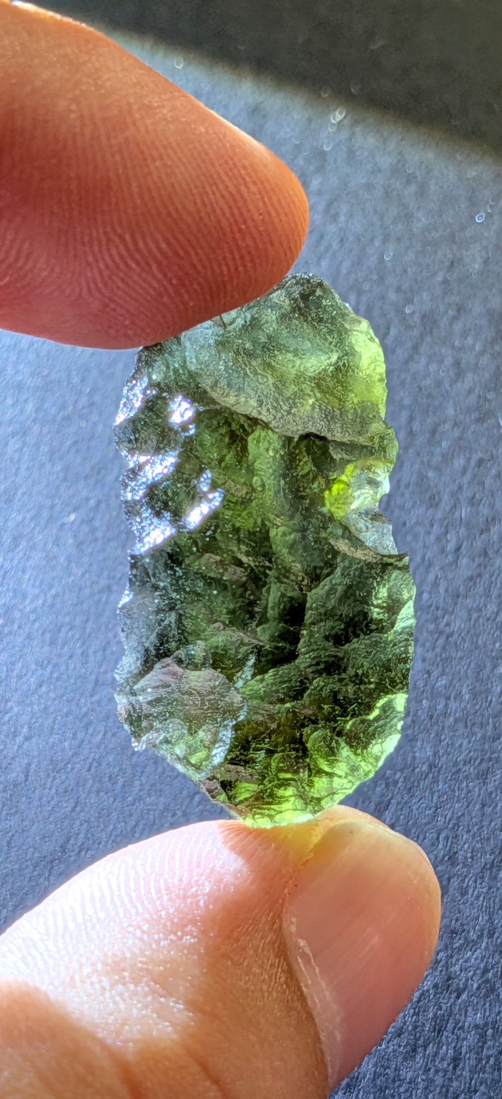 A++ Grade Moldavite From Vrabce #112 - 6.22g