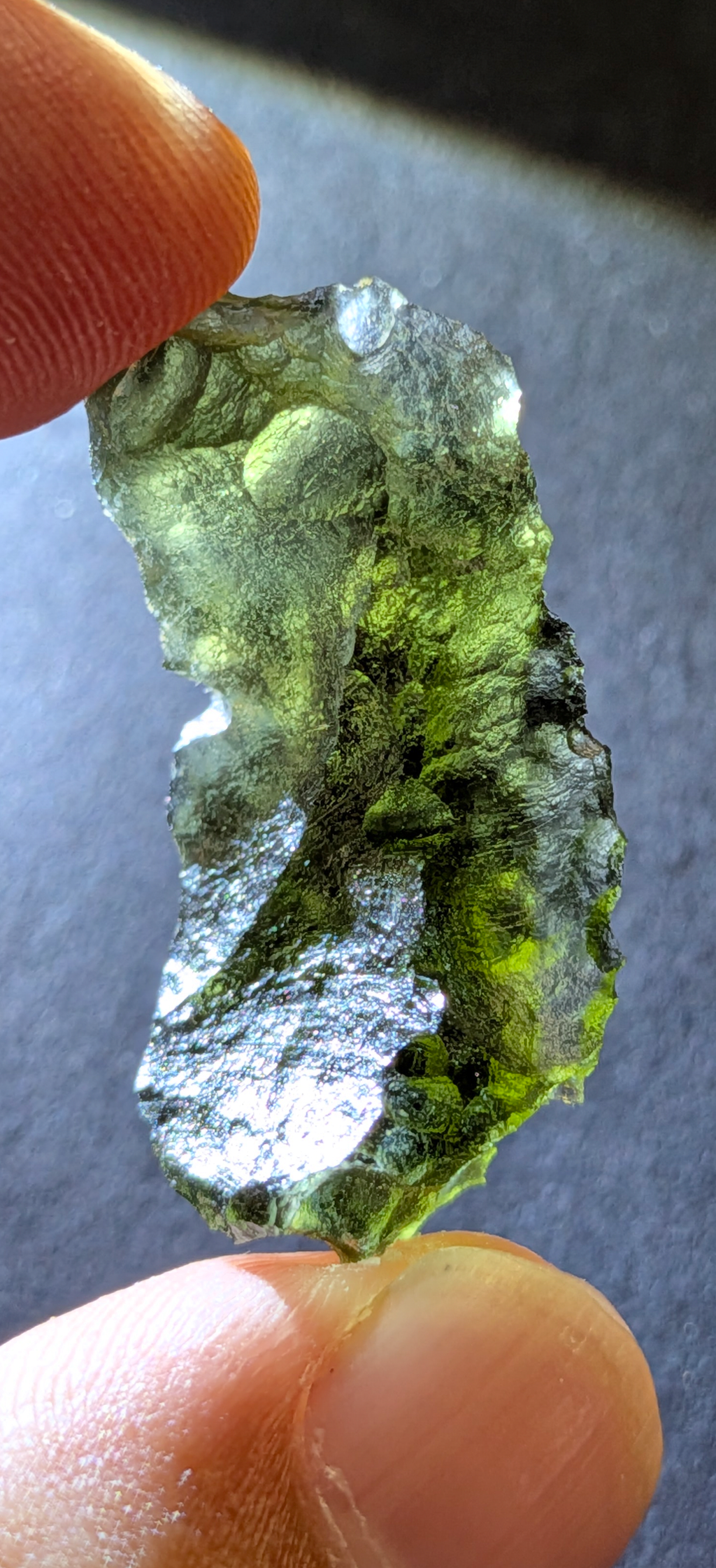 A++ Grade Moldavite From Vrabce #112 - 6.22g