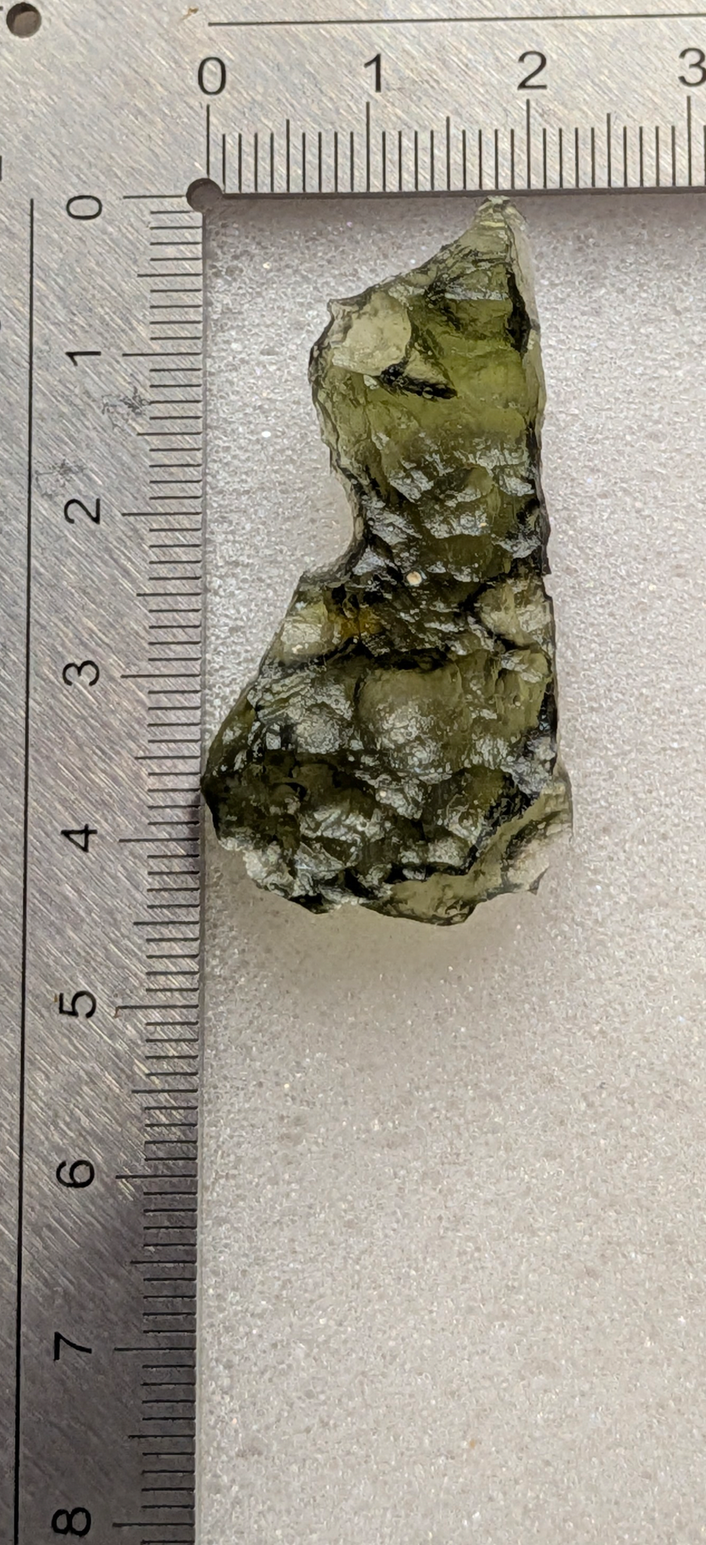 A+++ Grade Angel Chime Moldavite From Vrabce #114 - 5.37g