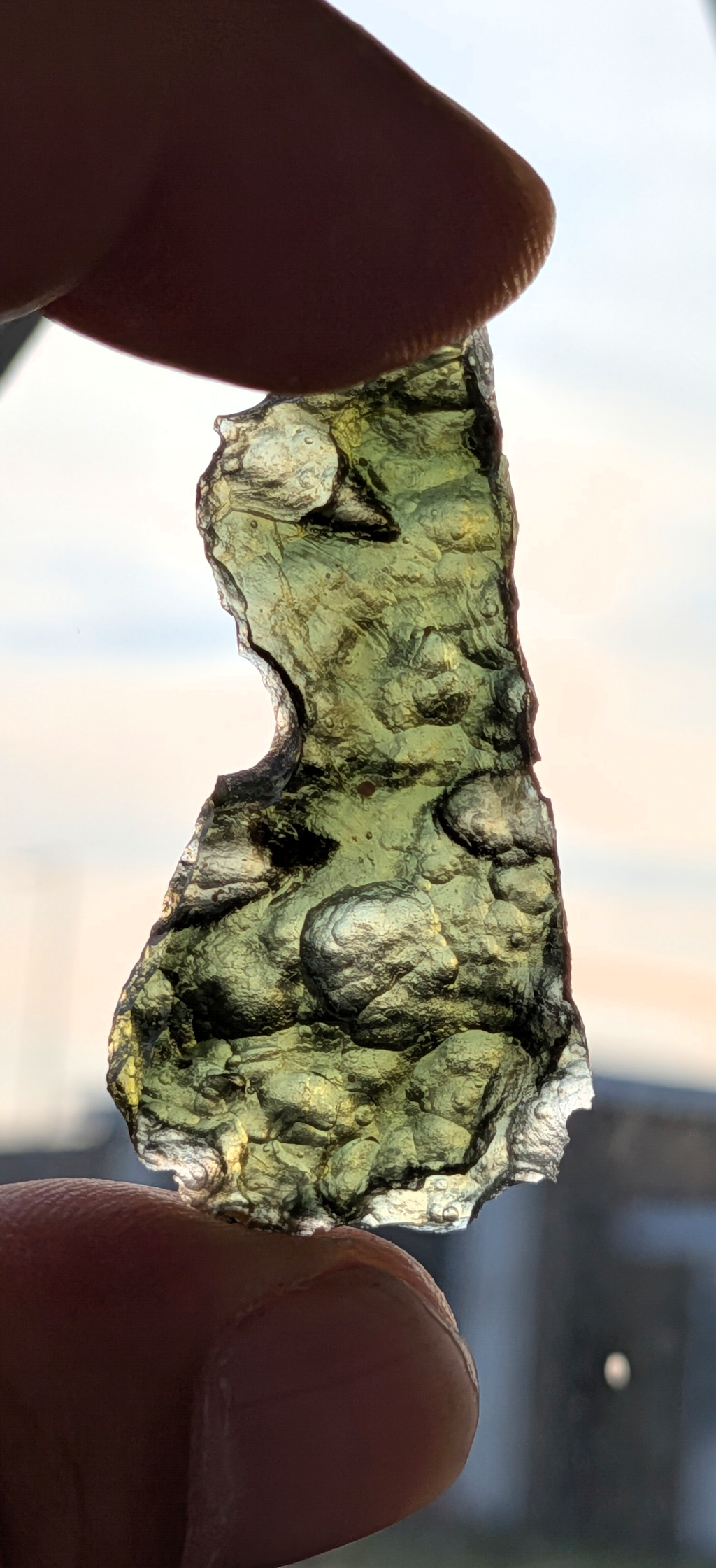 A+++ Grade Angel Chime Moldavite From Vrabce #114 - 5.37g