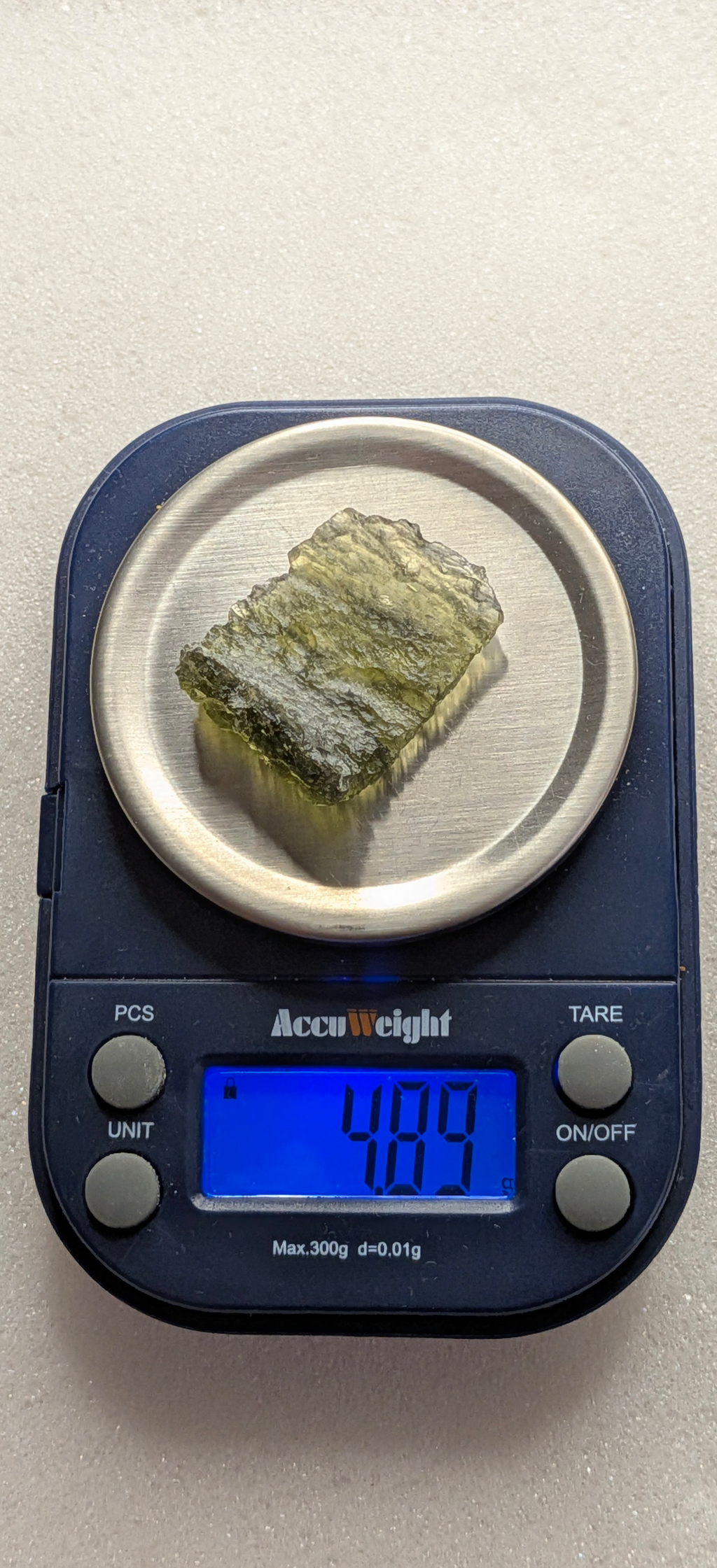 A+++ Grade Angel Chime Moldavite From Nesmen - Louka #117 - 4.89g