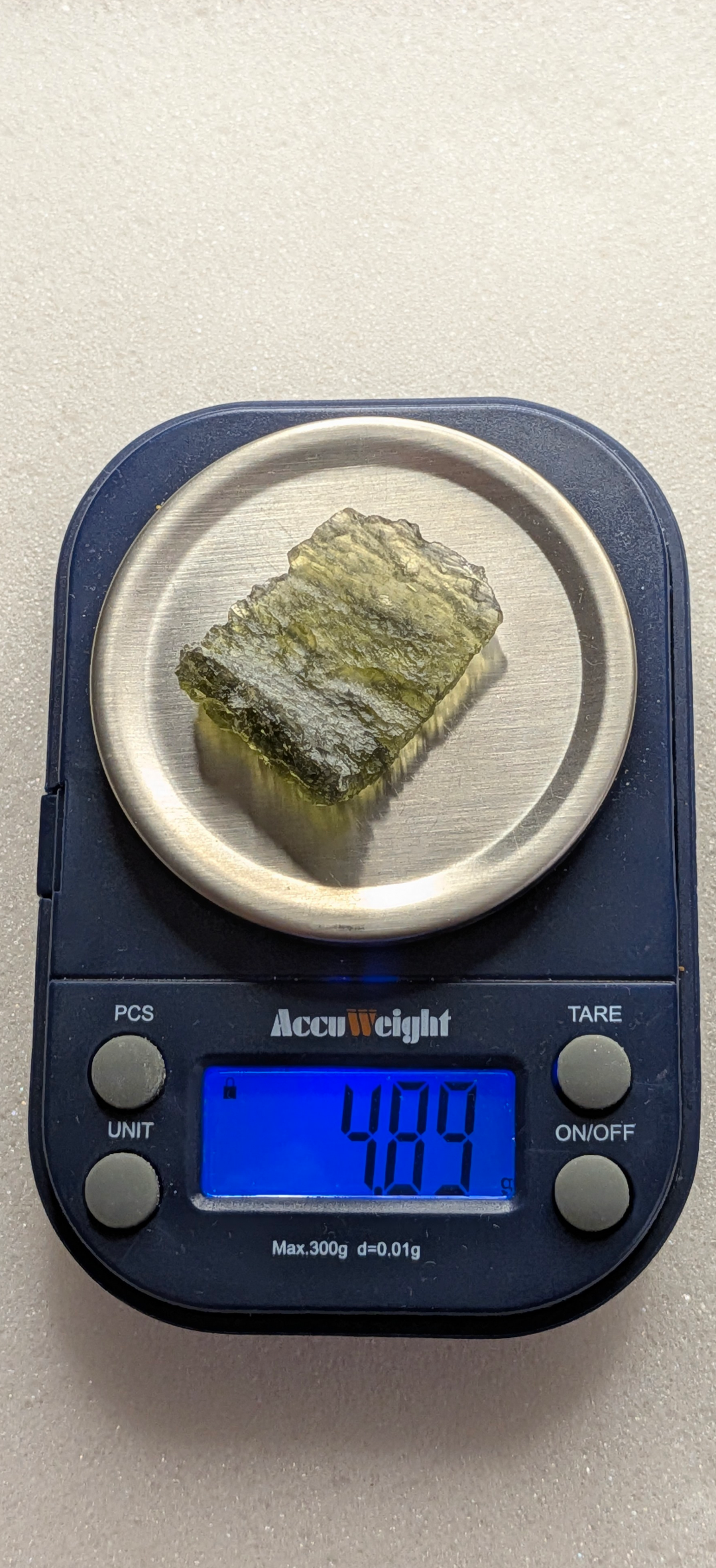 A+++ Grade Angel Chime Moldavite From Nesmen - Louka #117 - 4.89g