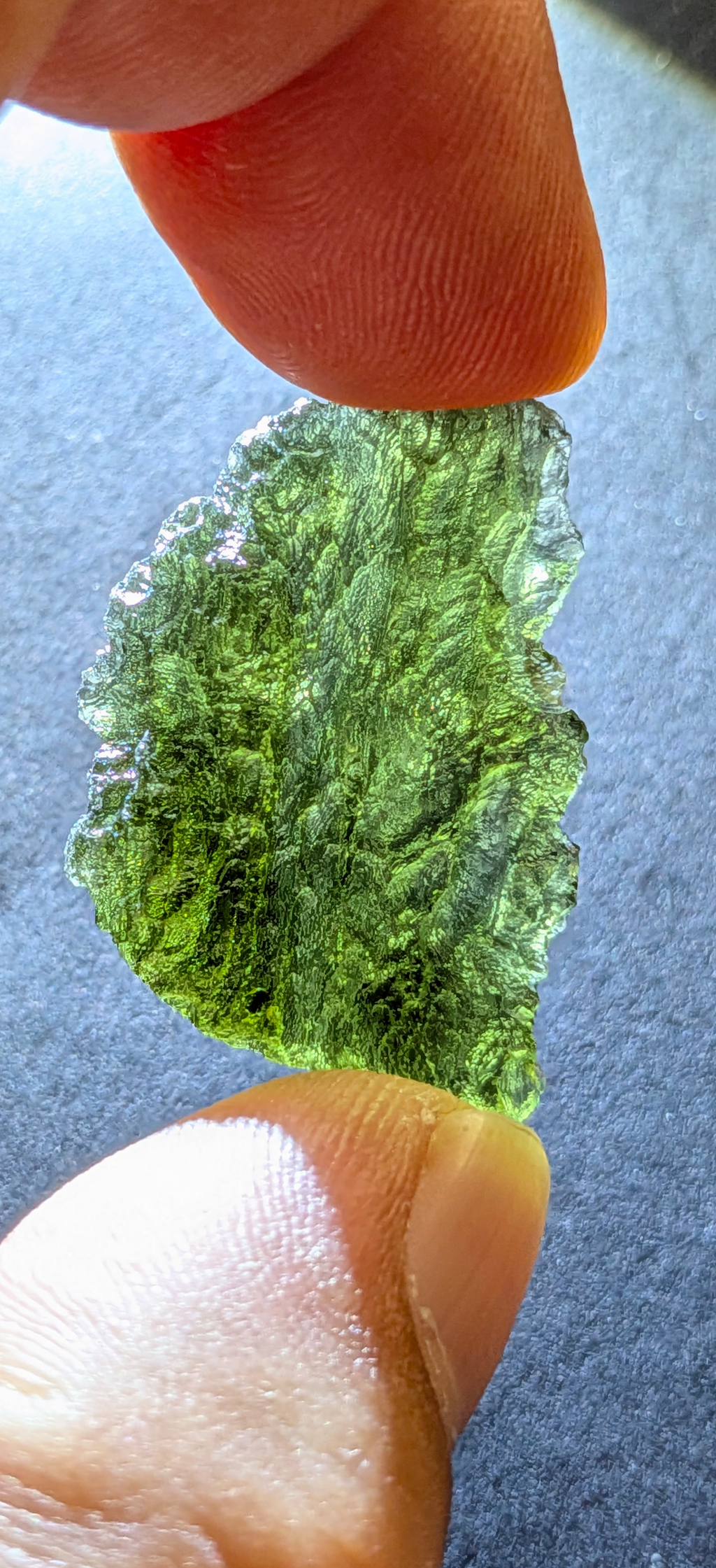 A++ Grade Moldavite From Chlum #118 - 6.93g