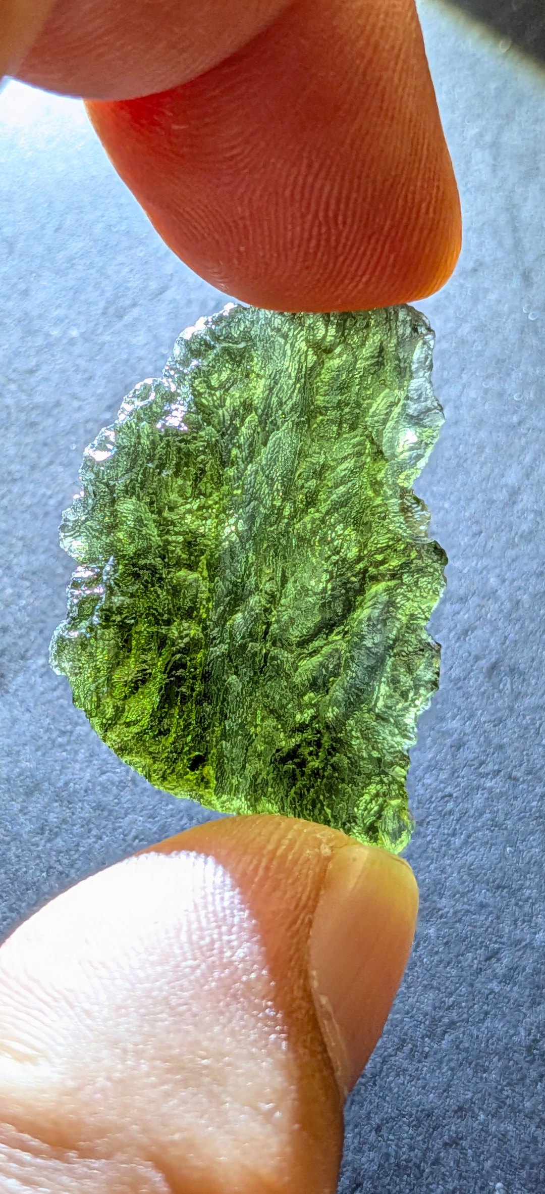 A++ Grade Moldavite From Chlum #118 - 6.93g