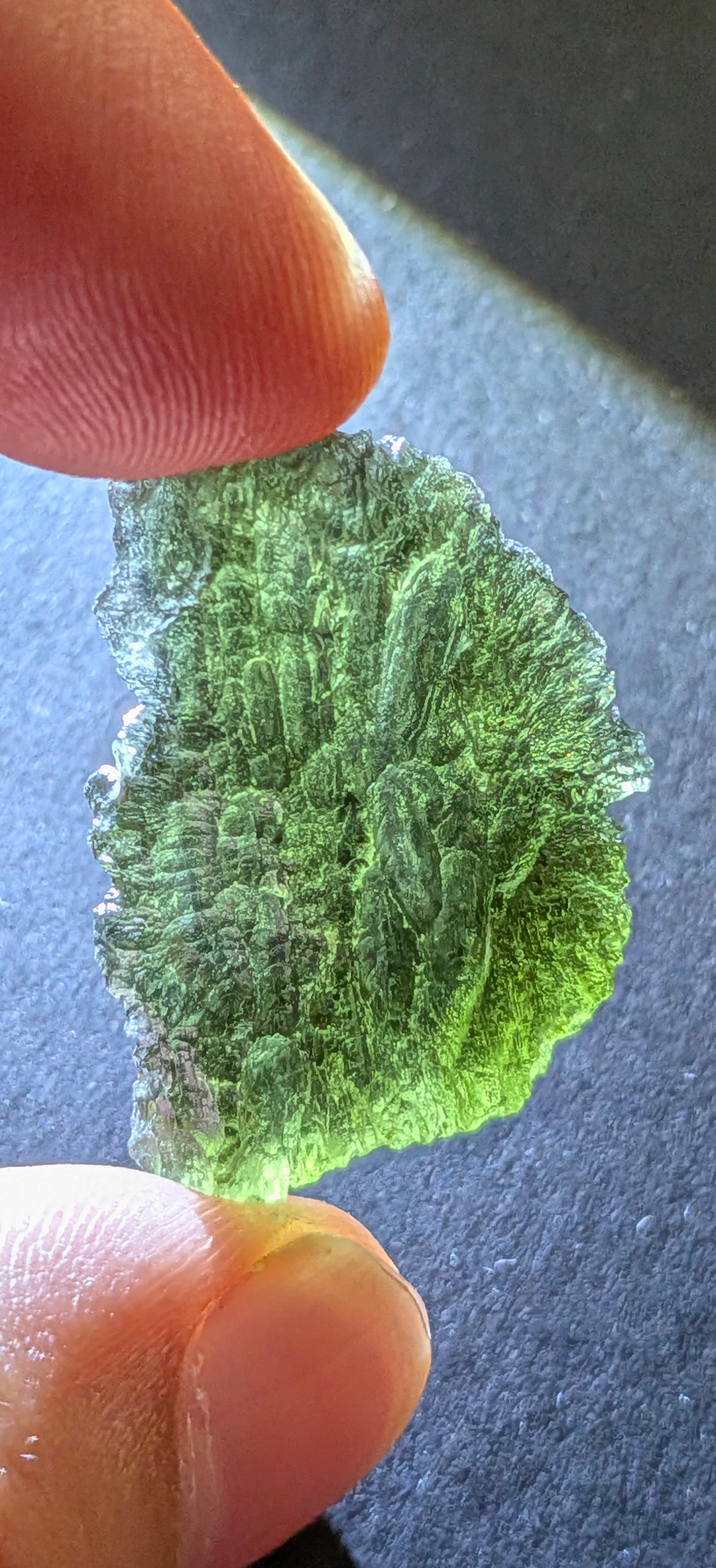 A++ Grade Moldavite From Chlum #118 - 6.93g