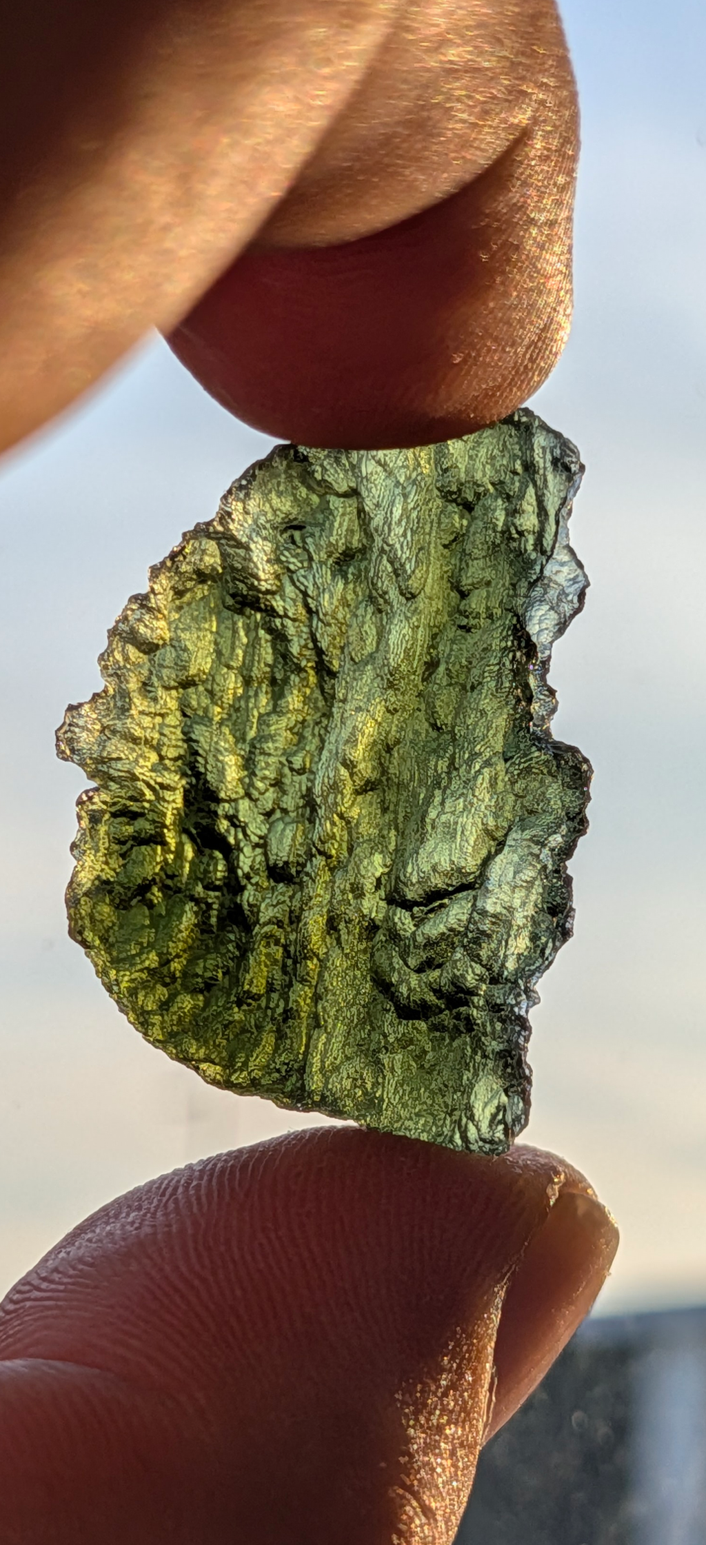 A++ Grade Moldavite From Chlum #118 - 6.93g