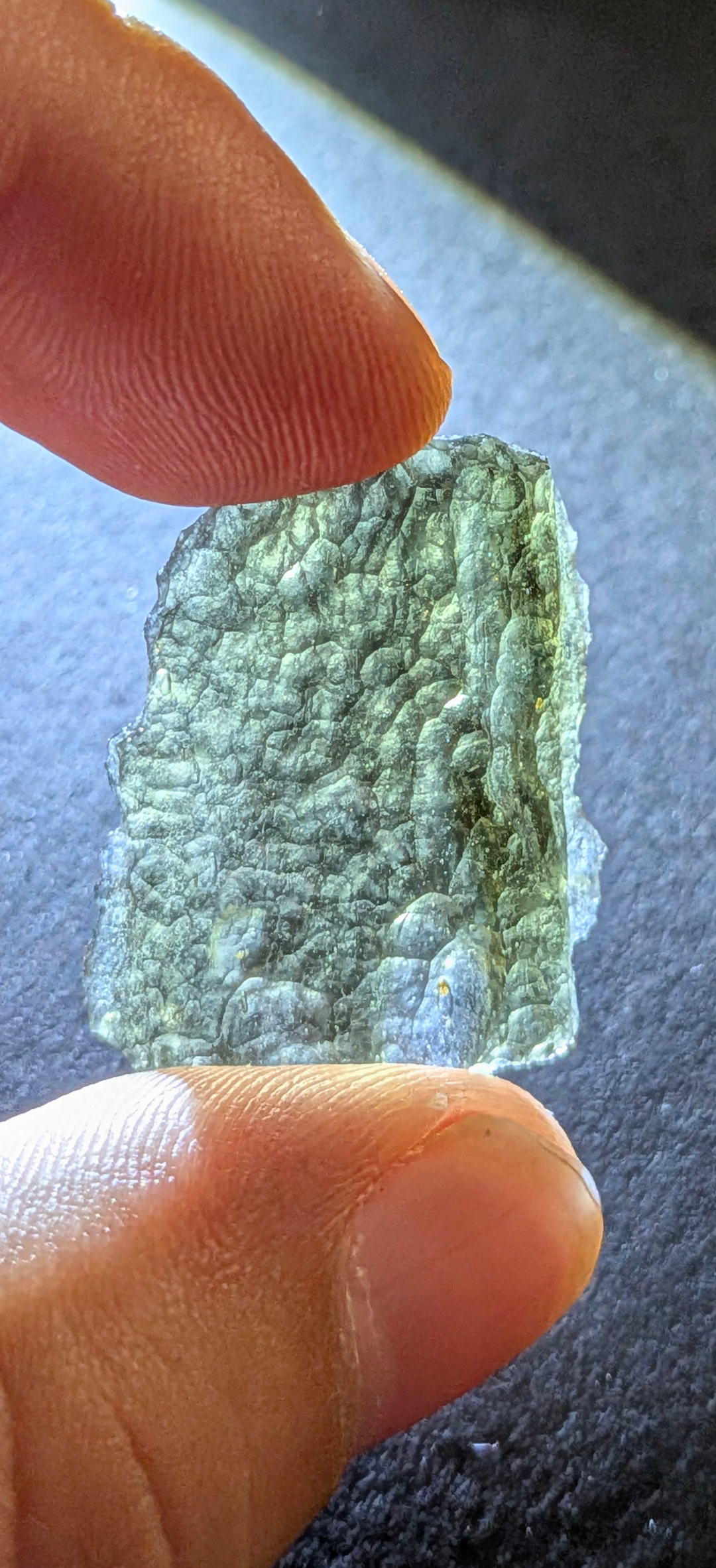 A+ Grade Moldavite From Chlum #120 - 3.90g