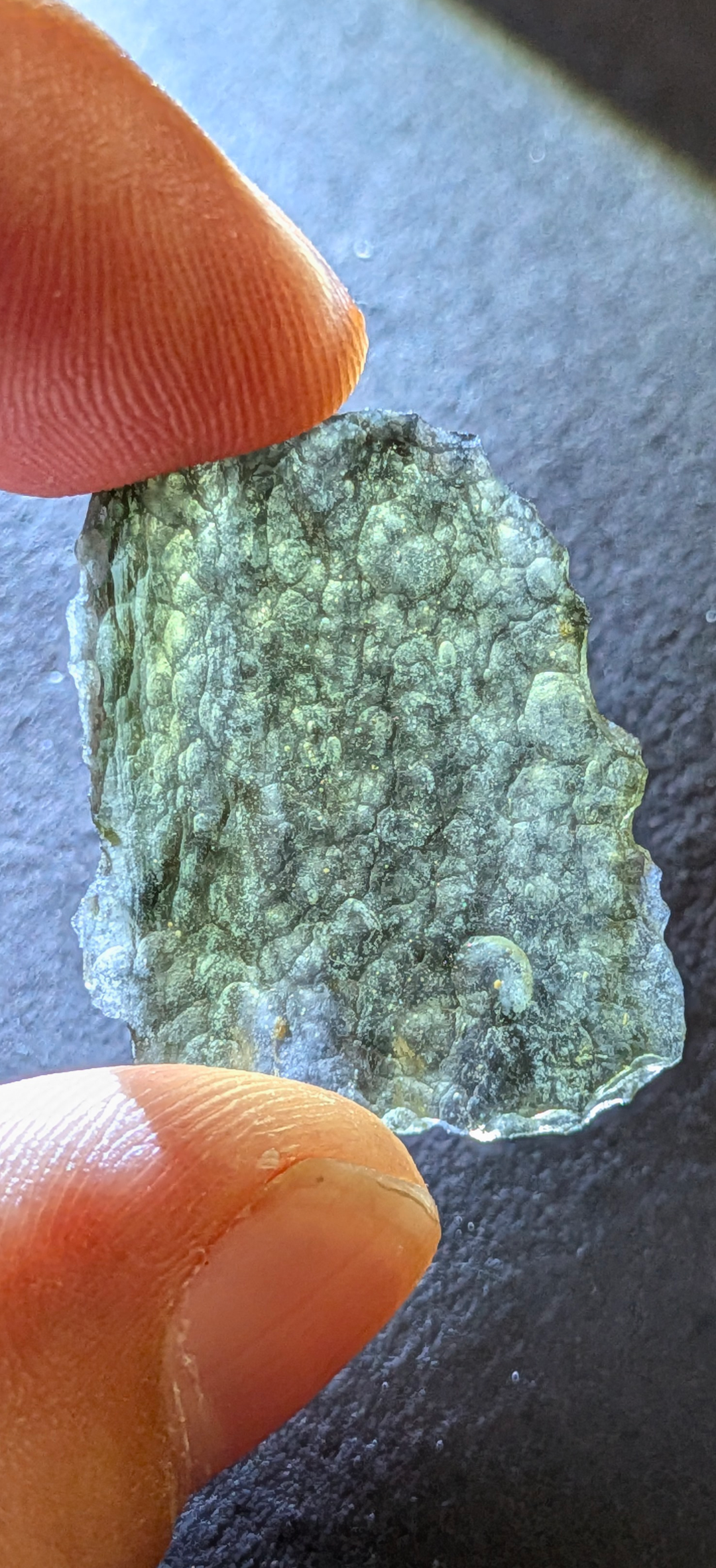 A+ Grade Moldavite From Chlum #120 - 3.90g