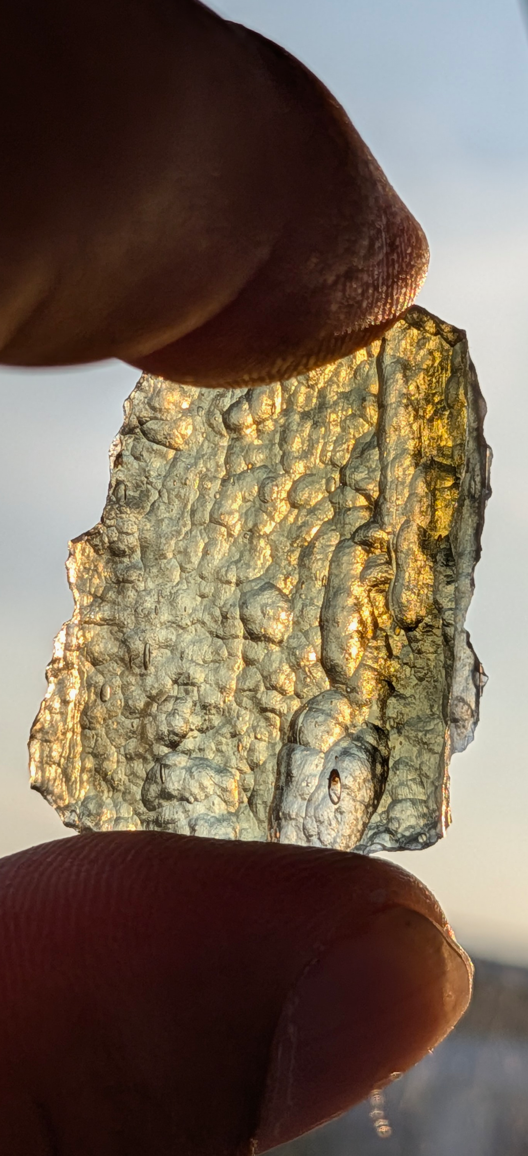 A+ Grade Moldavite From Chlum #120 - 3.90g