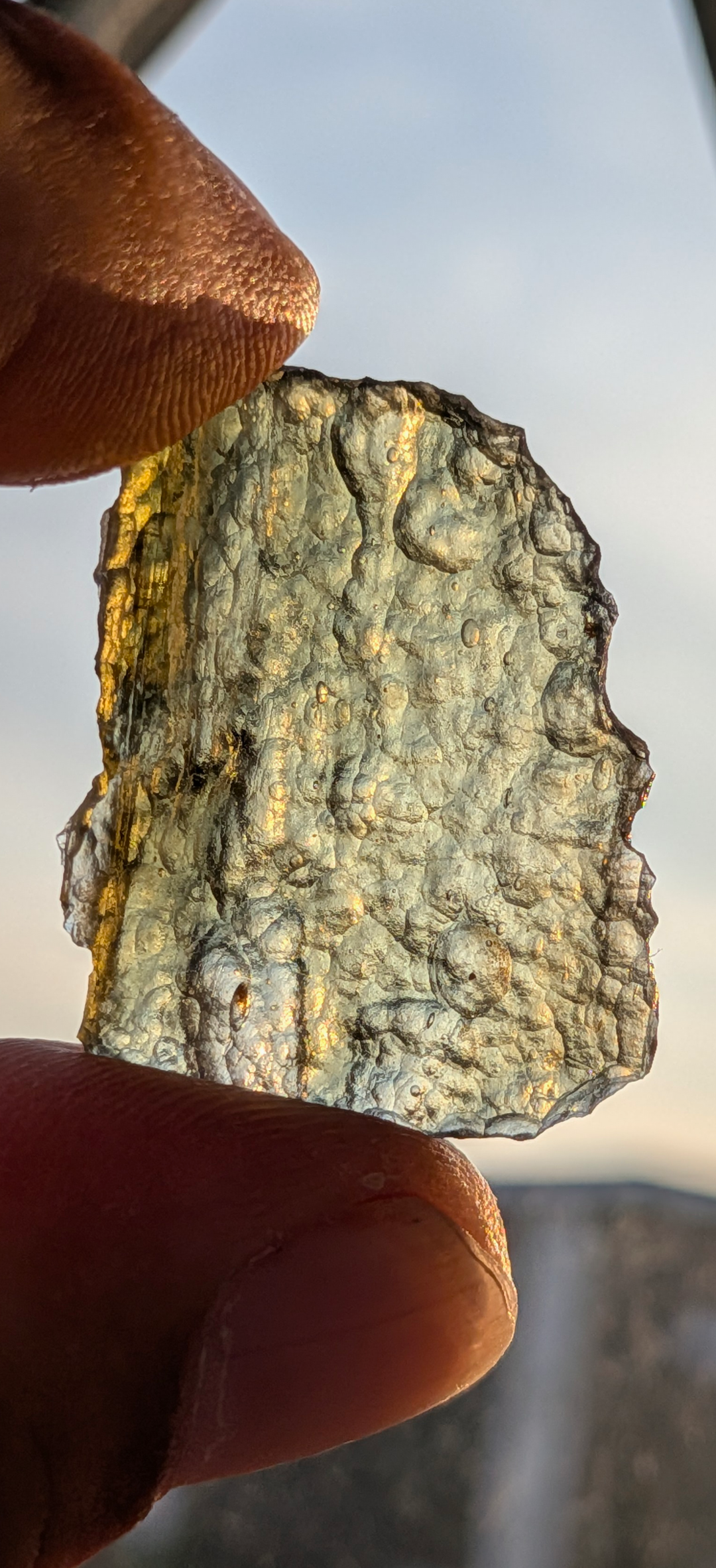 A+ Grade Moldavite From Chlum #120 - 3.90g
