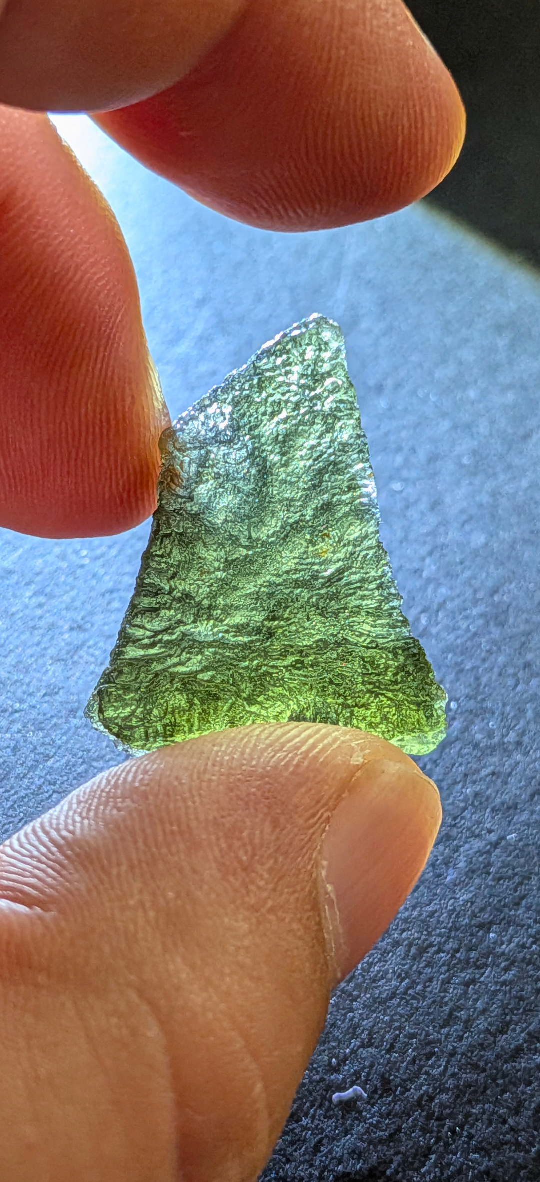 A+ Grade Moldavite From Chlum #121 - 3.18g