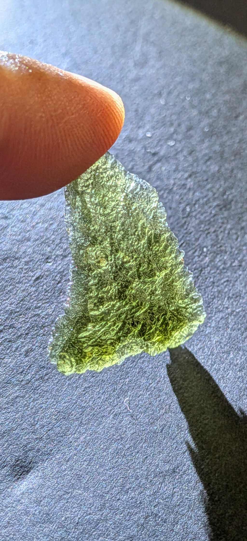 A+ Grade Moldavite From Chlum #121 - 3.18g
