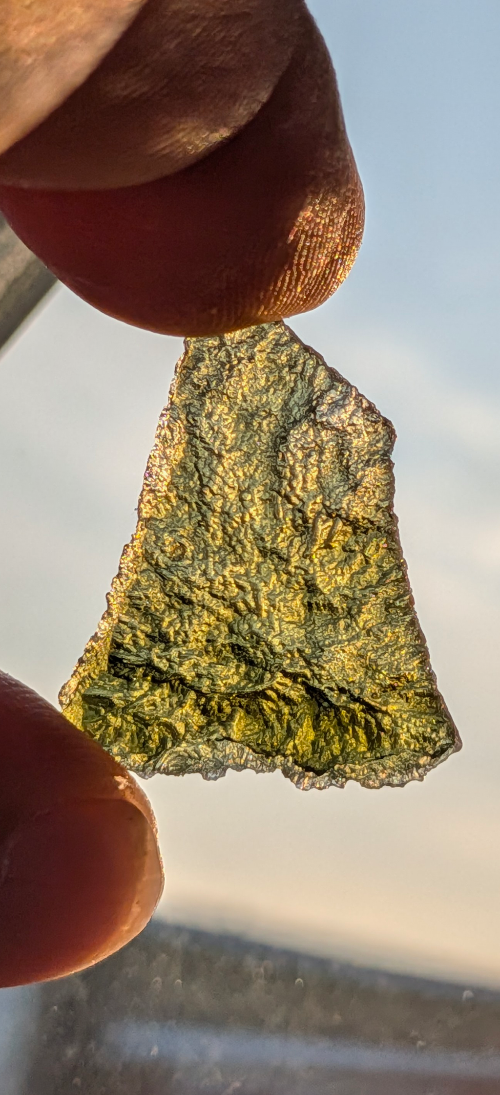 A+ Grade Moldavite From Chlum #121 - 3.18g