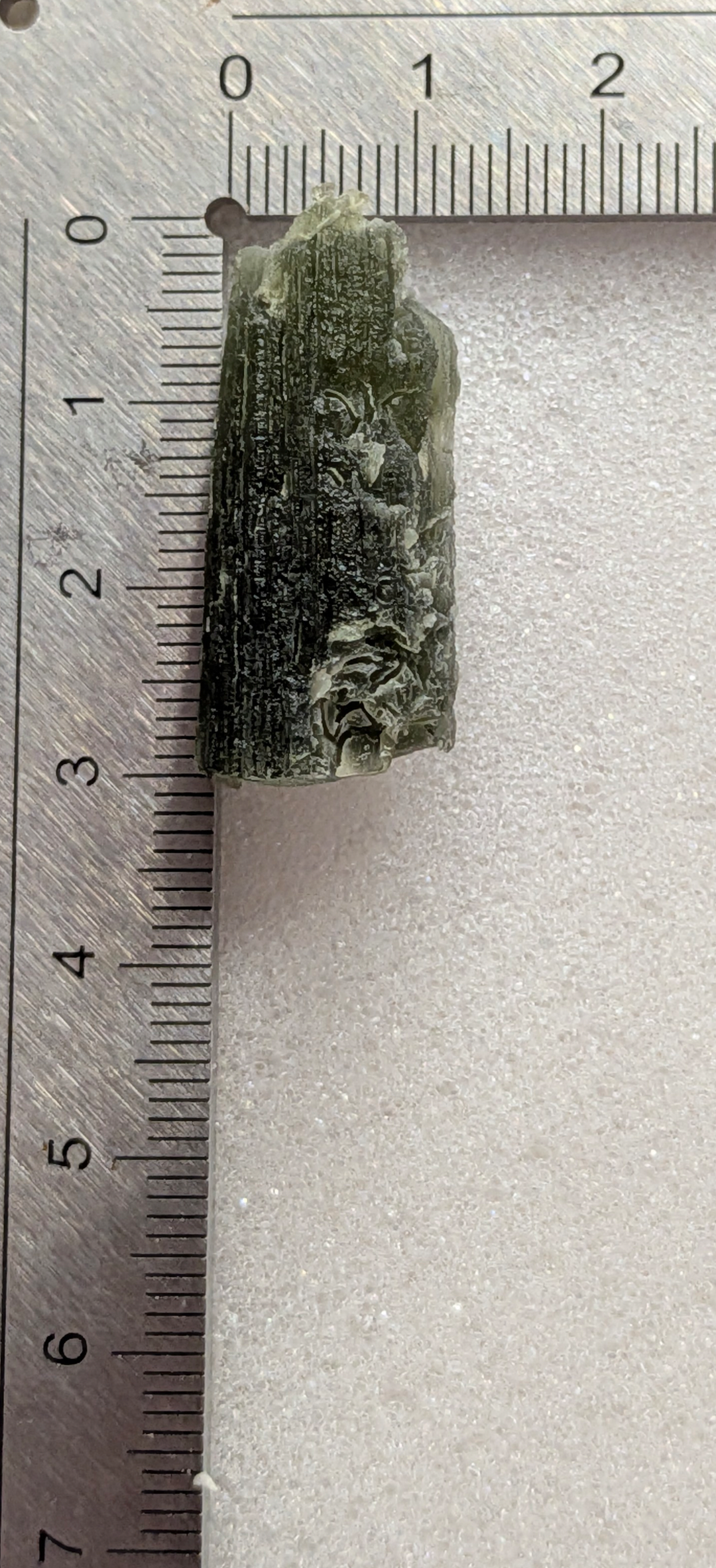 A++ Grade Moldavite From Nesmen - Zahrada #123 - 5.93g