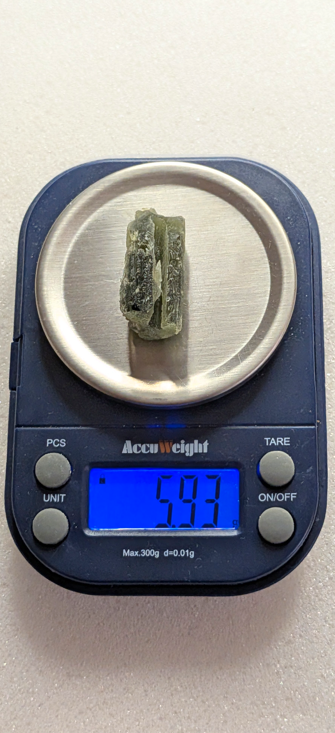 A++ Grade Moldavite From Nesmen - Zahrada #123 - 5.93g