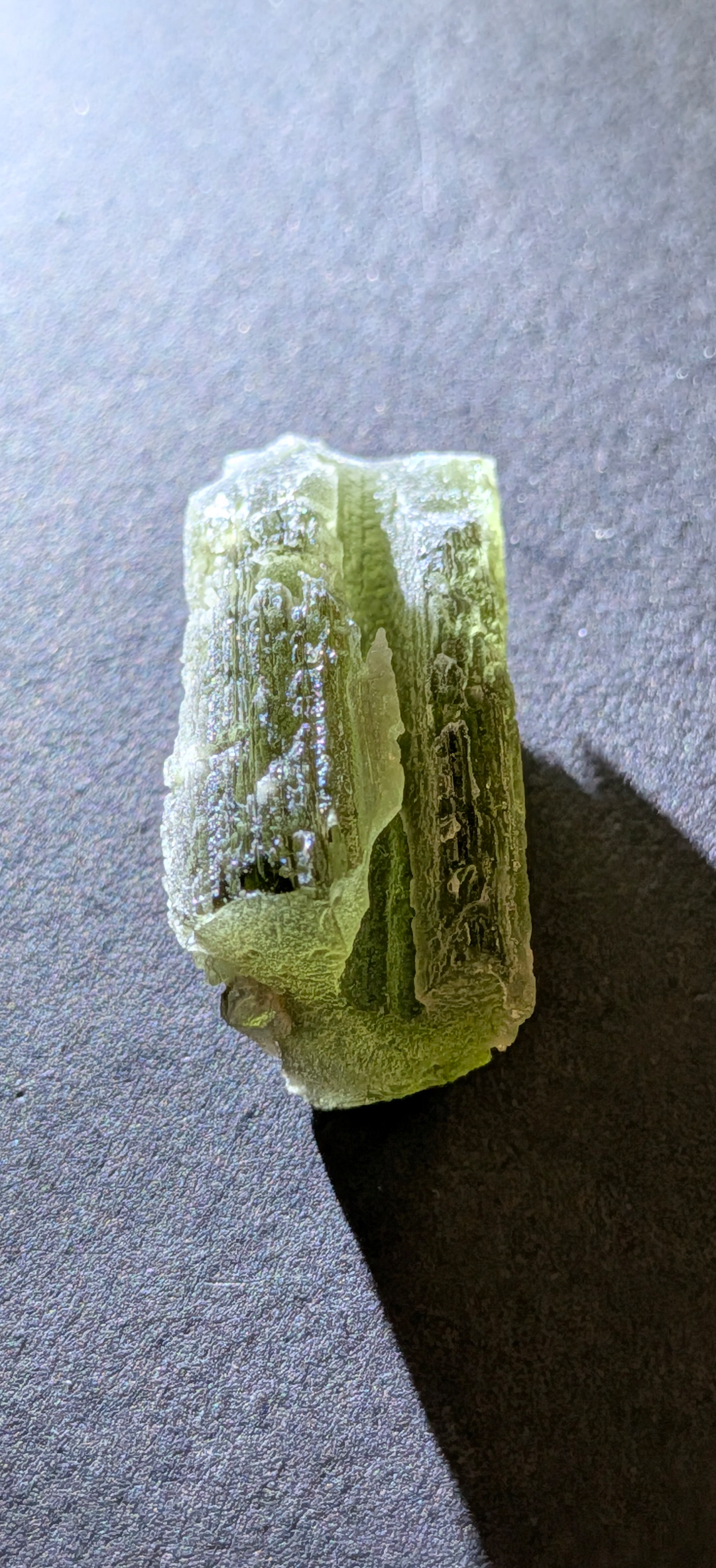 A++ Grade Moldavite From Nesmen - Zahrada #123 - 5.93g