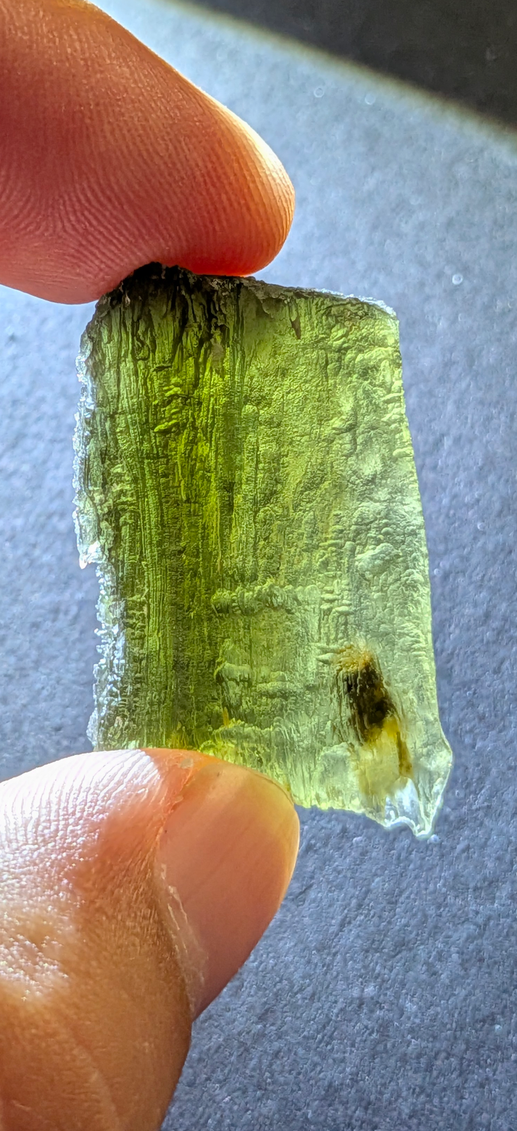 A++ Grade Moldavite From Lipi #124 - 9.30g