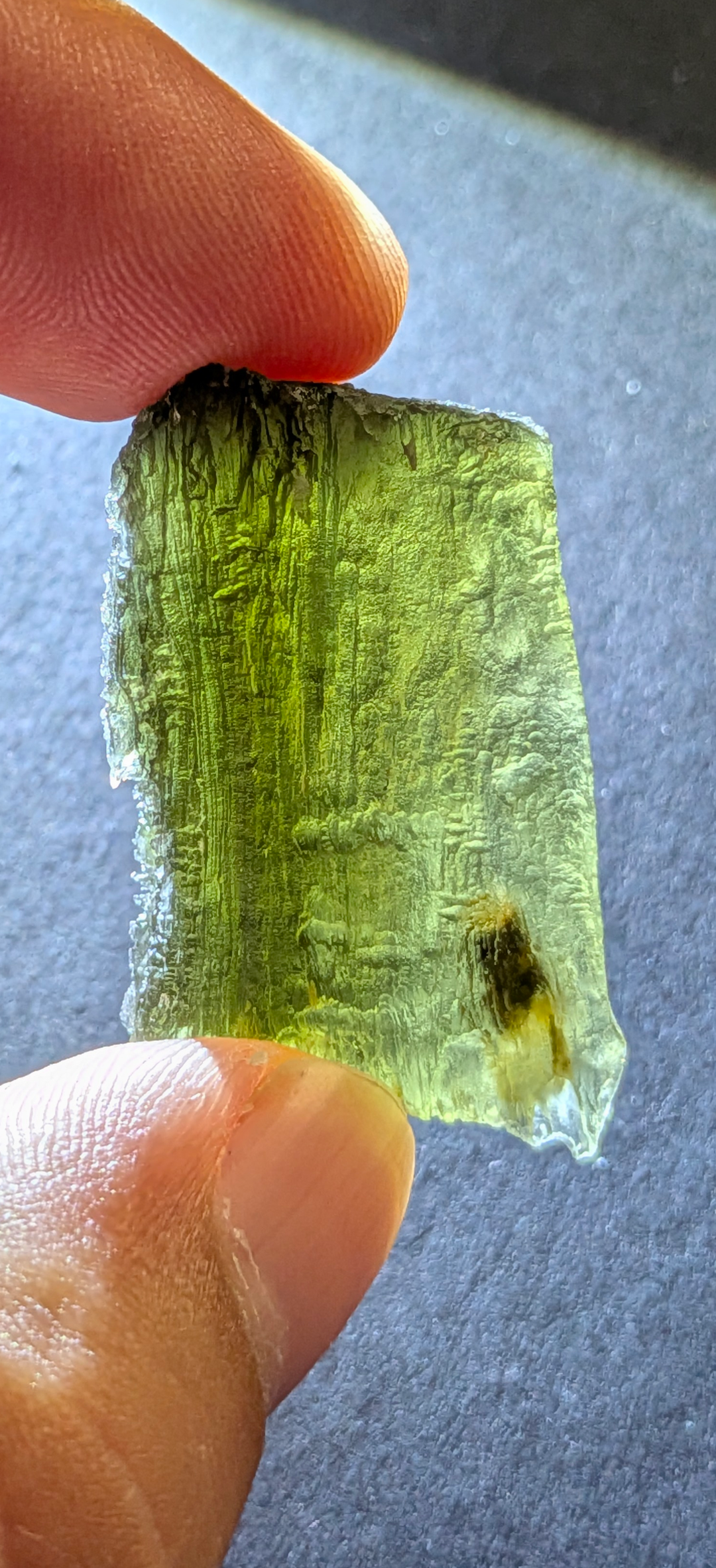 A++ Grade Moldavite From Lipi #124 - 9.30g
