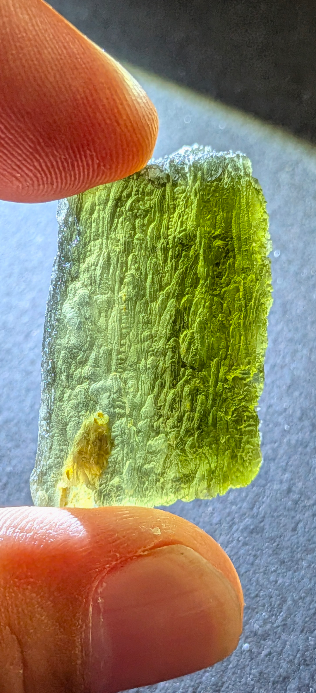 A++ Grade Moldavite From Lipi #124 - 9.30g