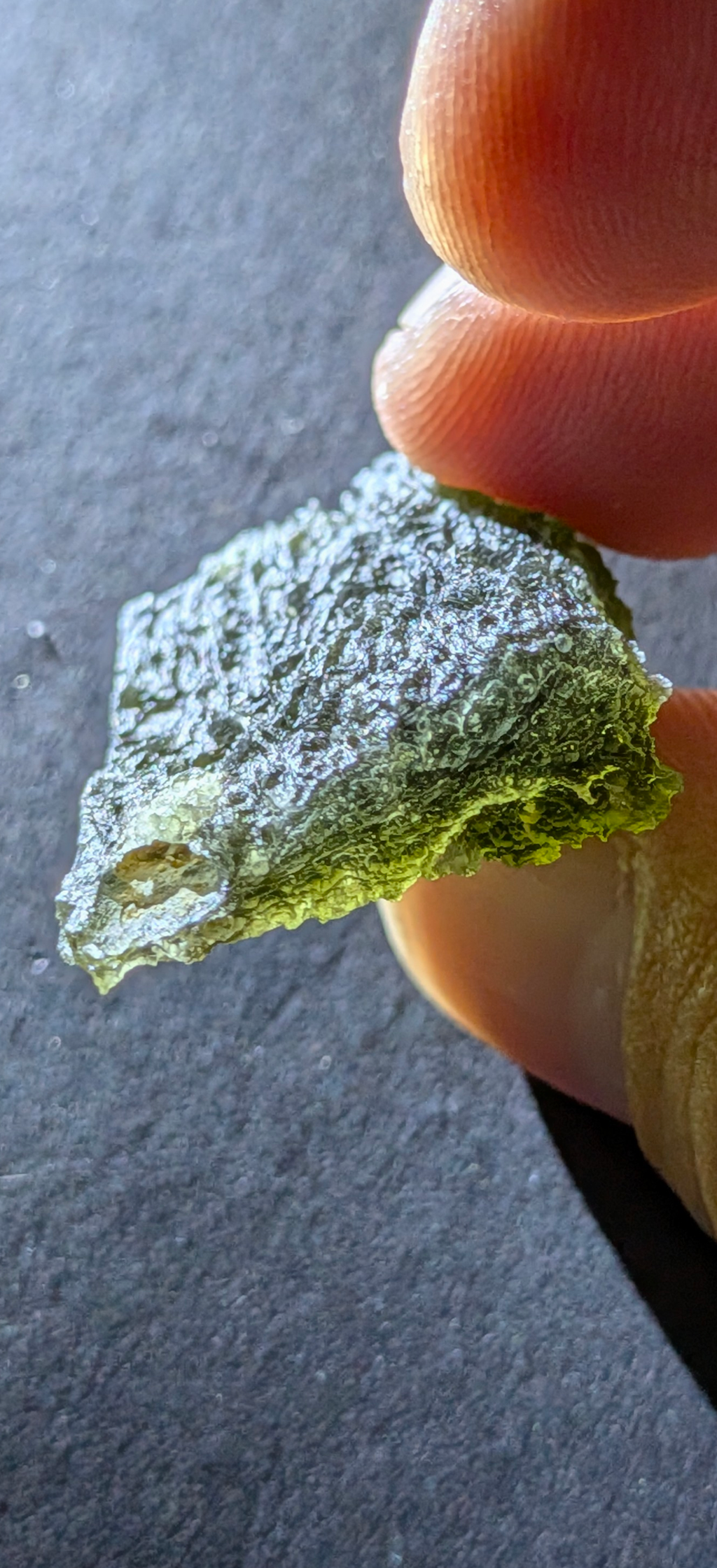 A++ Grade Moldavite From Lipi #124 - 9.30g