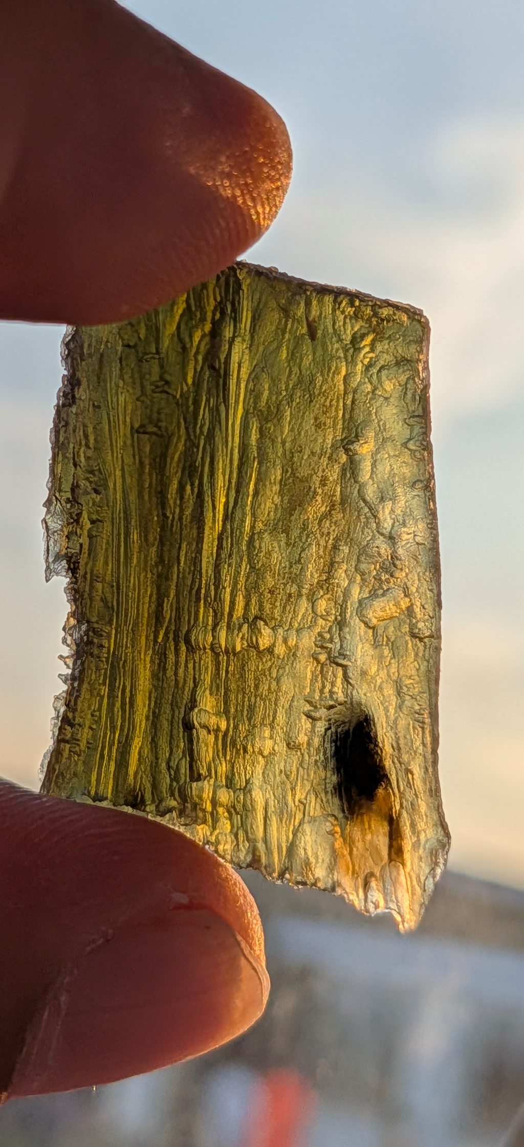 A++ Grade Moldavite From Lipi #124 - 9.30g