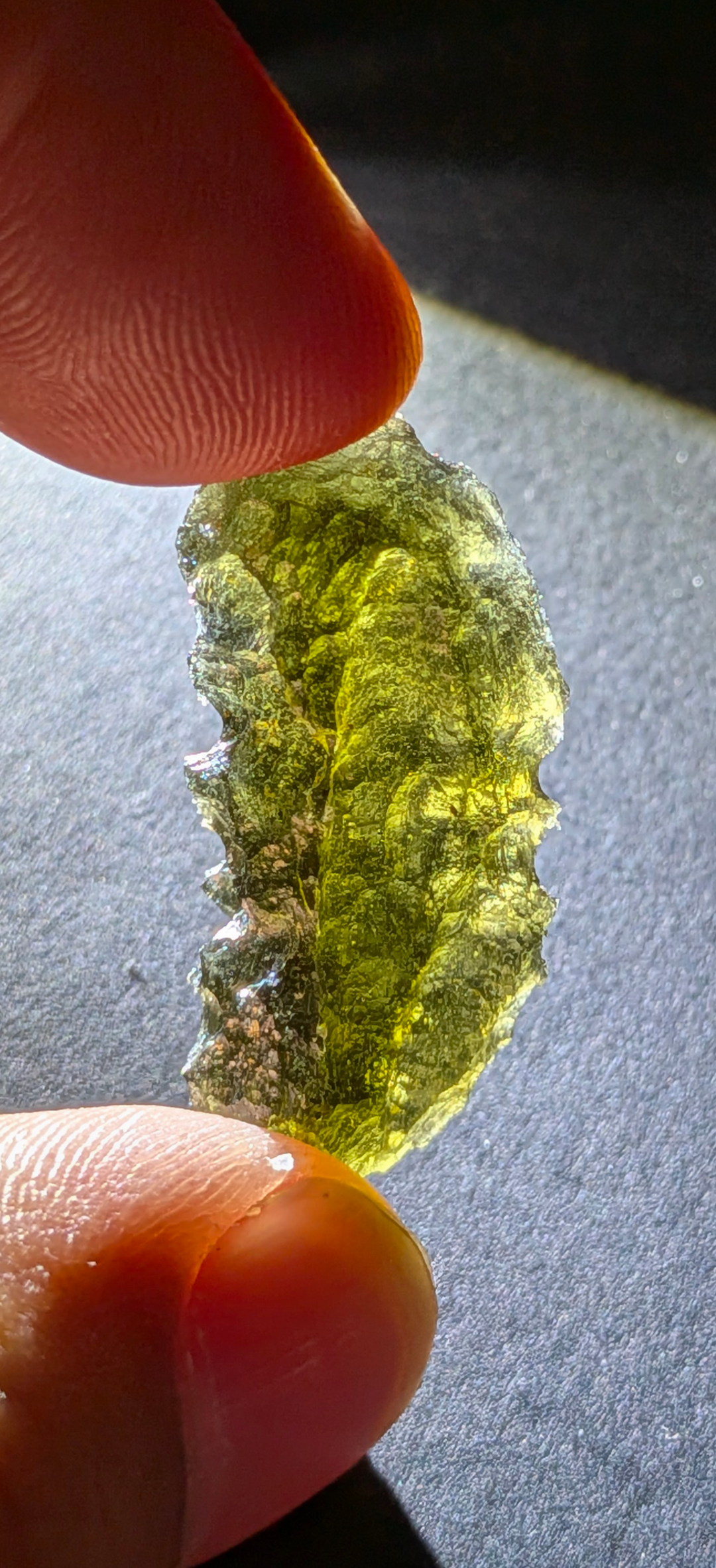 A++ Grade Moldavite From Vrabce #126 - 5.52g