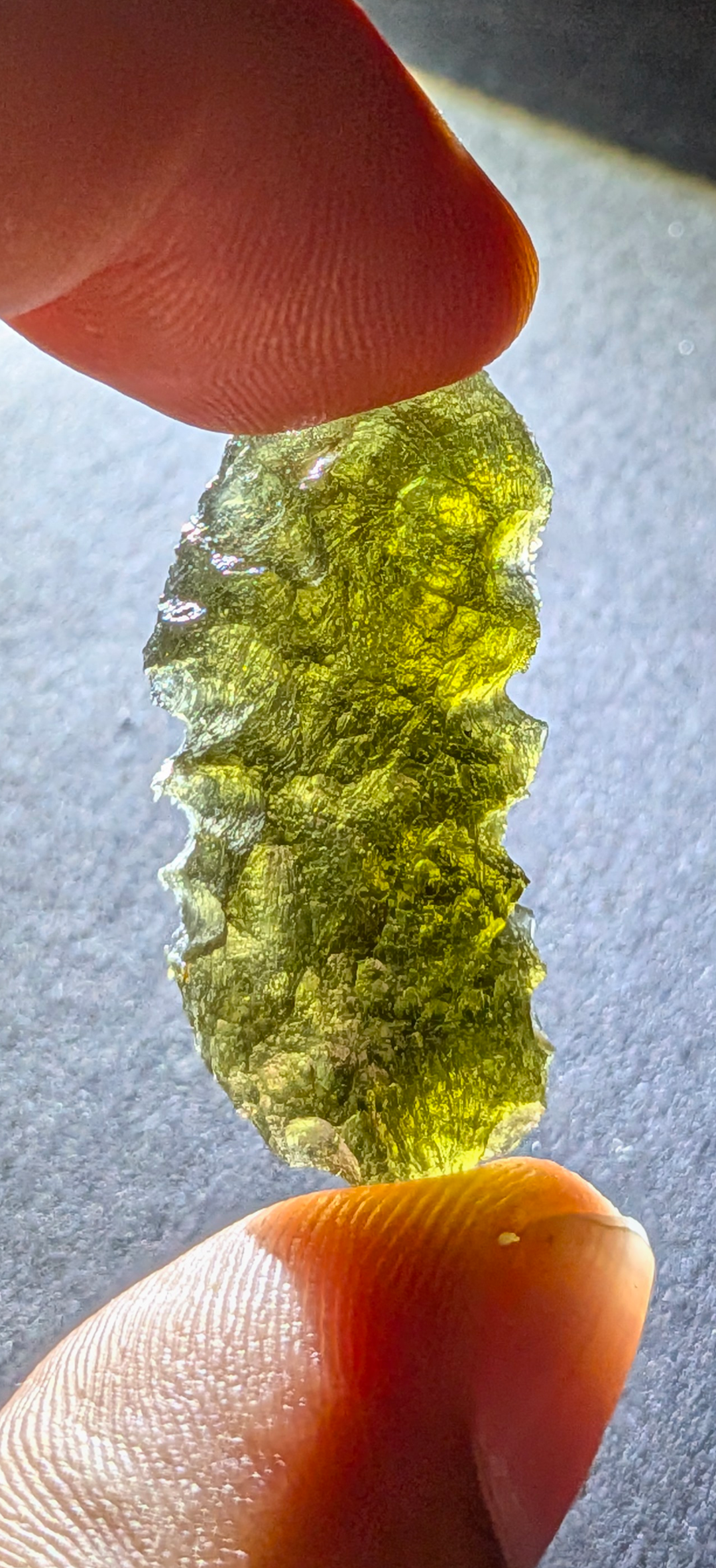 A++ Grade Moldavite From Vrabce #126 - 5.52g