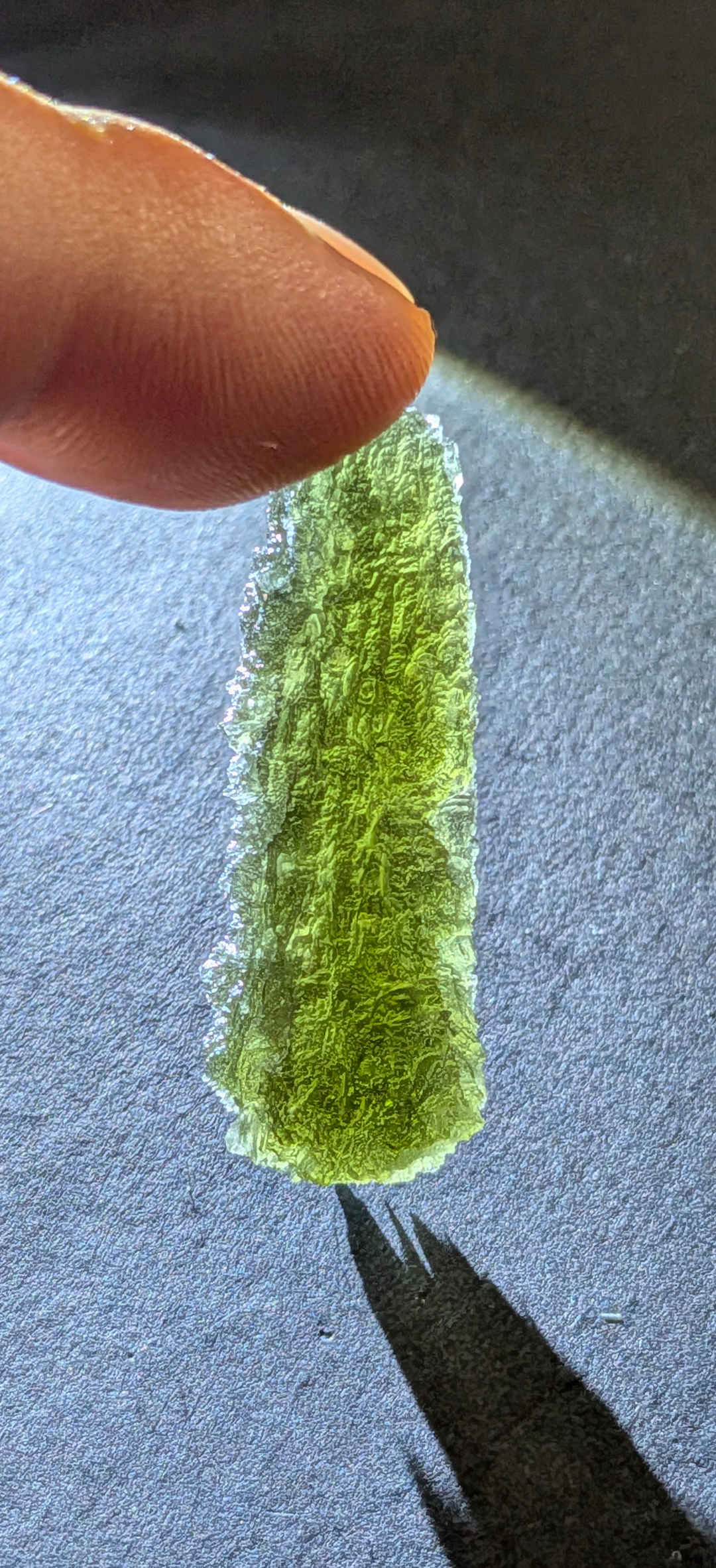 A++ Grade Moldavite From Slavce-Adamek #129 - 6.31g