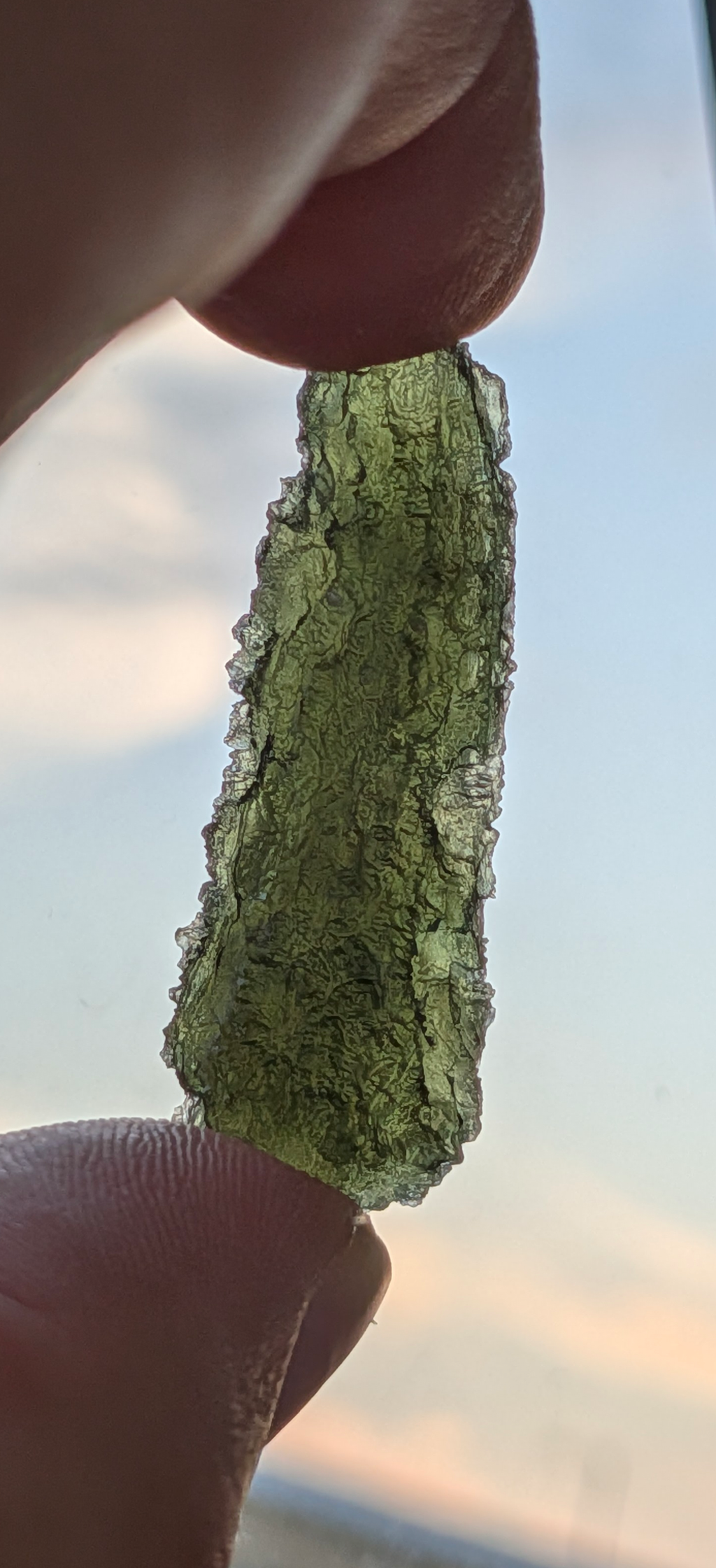 A++ Grade Moldavite From Slavce-Adamek #129 - 6.31g