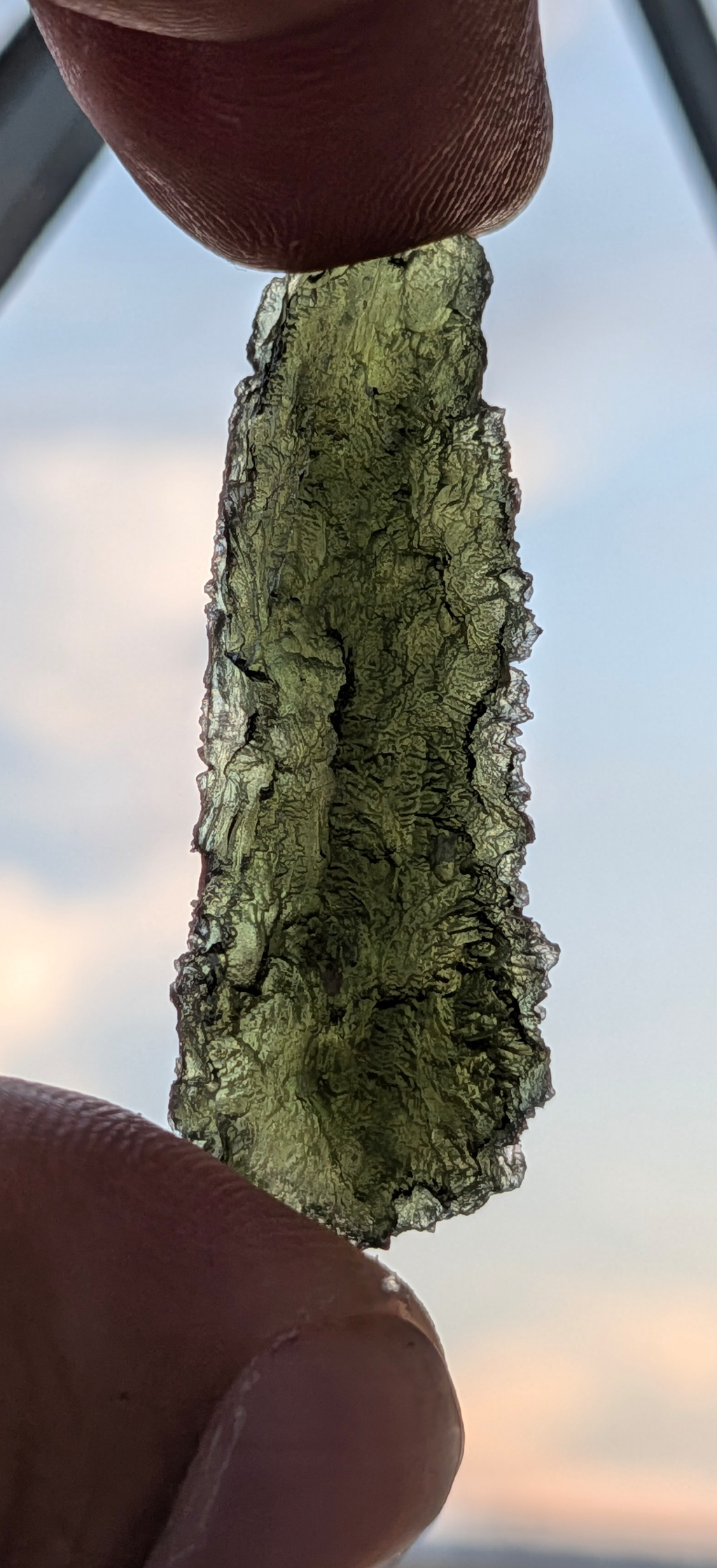 A++ Grade Moldavite From Slavce-Adamek #129 - 6.31g