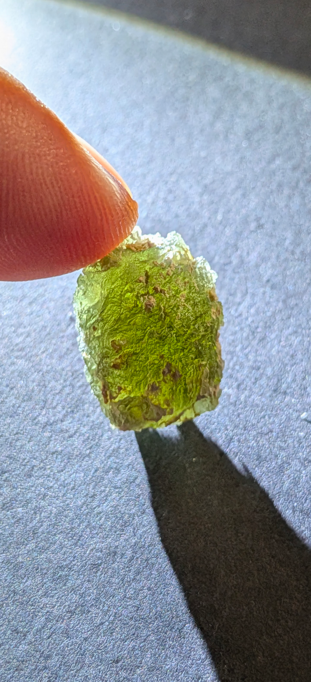 A+++ Grade Moldavite From Jankov #133 - 3.28g
