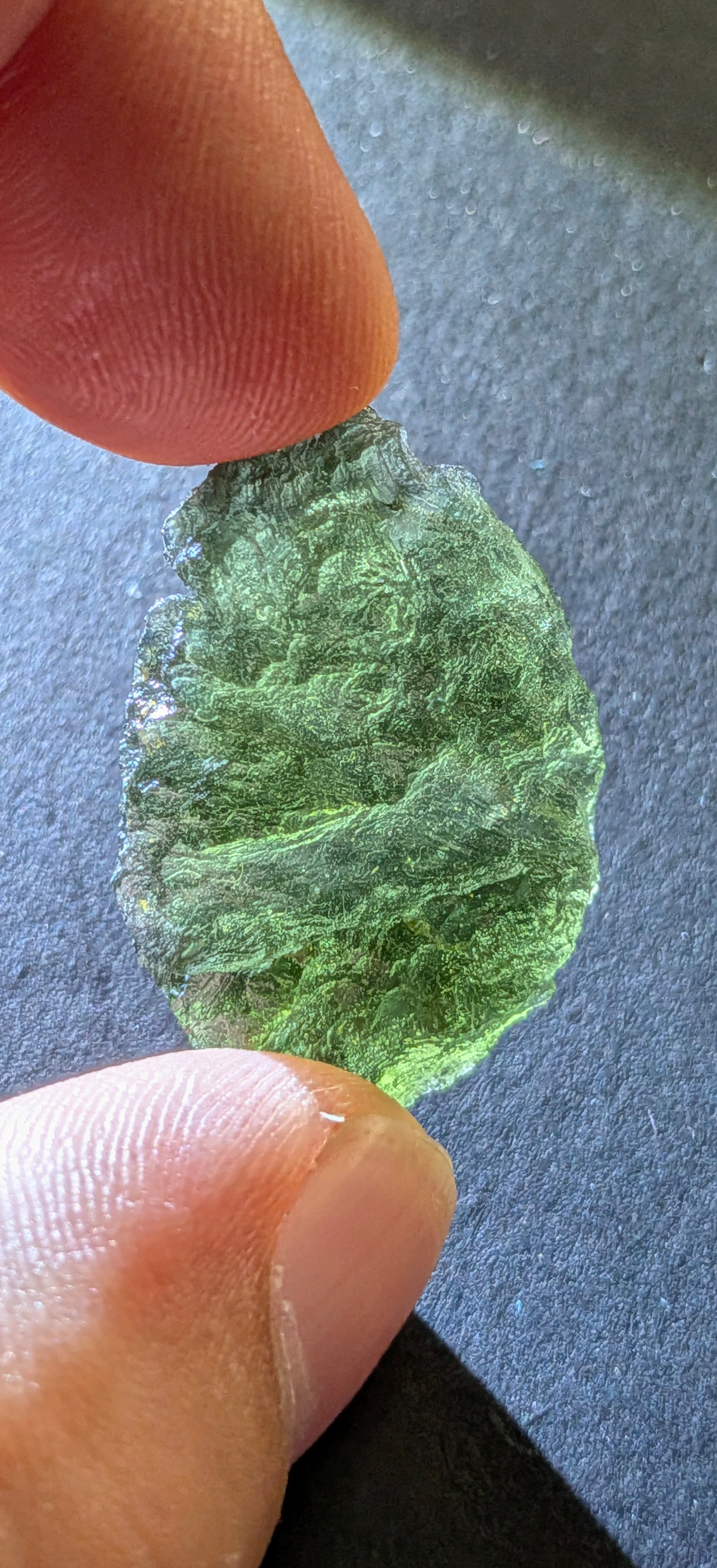 A++ Grade Moldavite From Chlum #136 - 4.37g