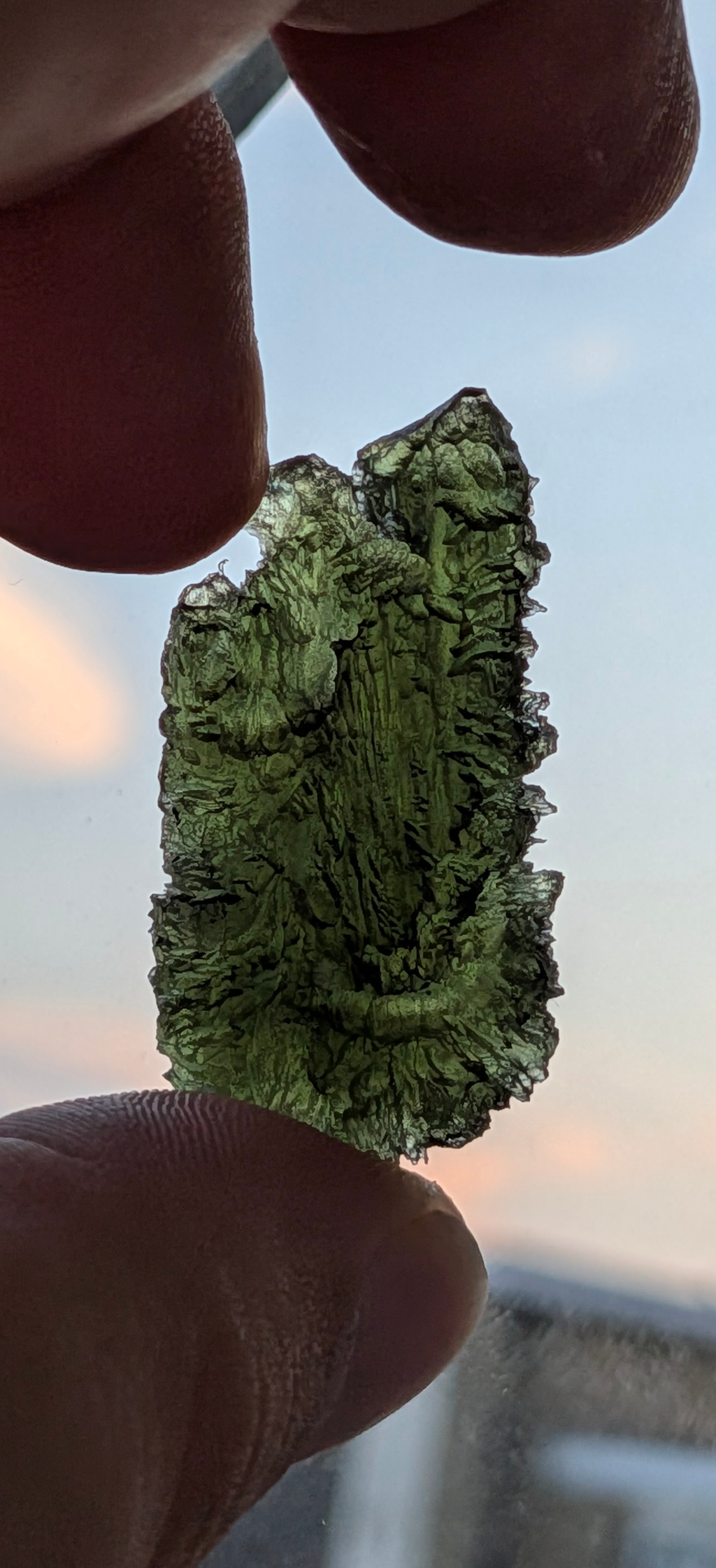 A+++ Grade Moldavite From Slavce-Adamek #137 - 9.09g