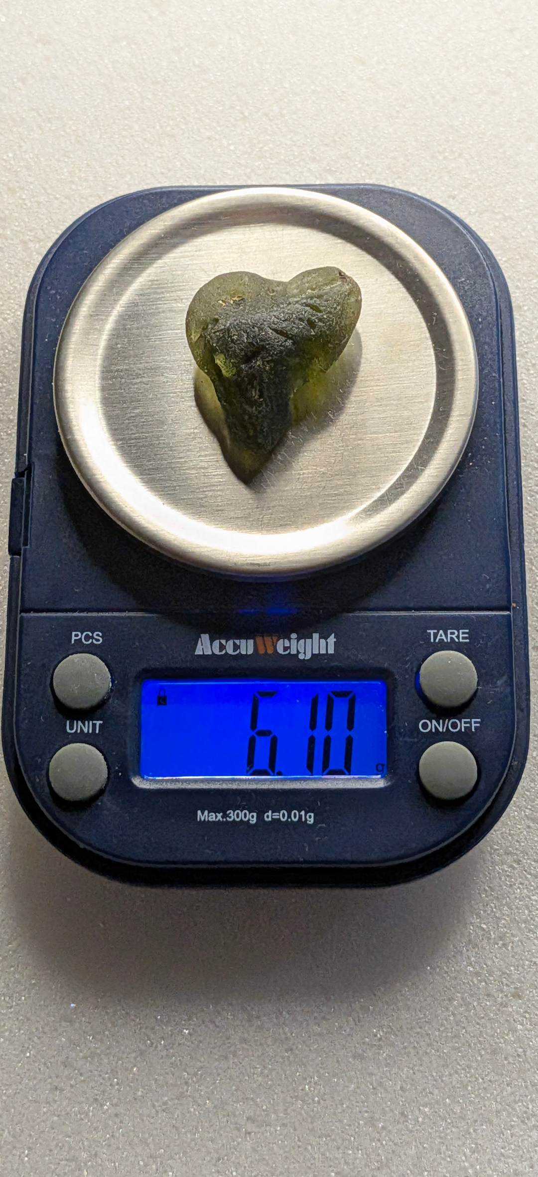 A+++ Grade Moldavite From Plastovice - 6.10g