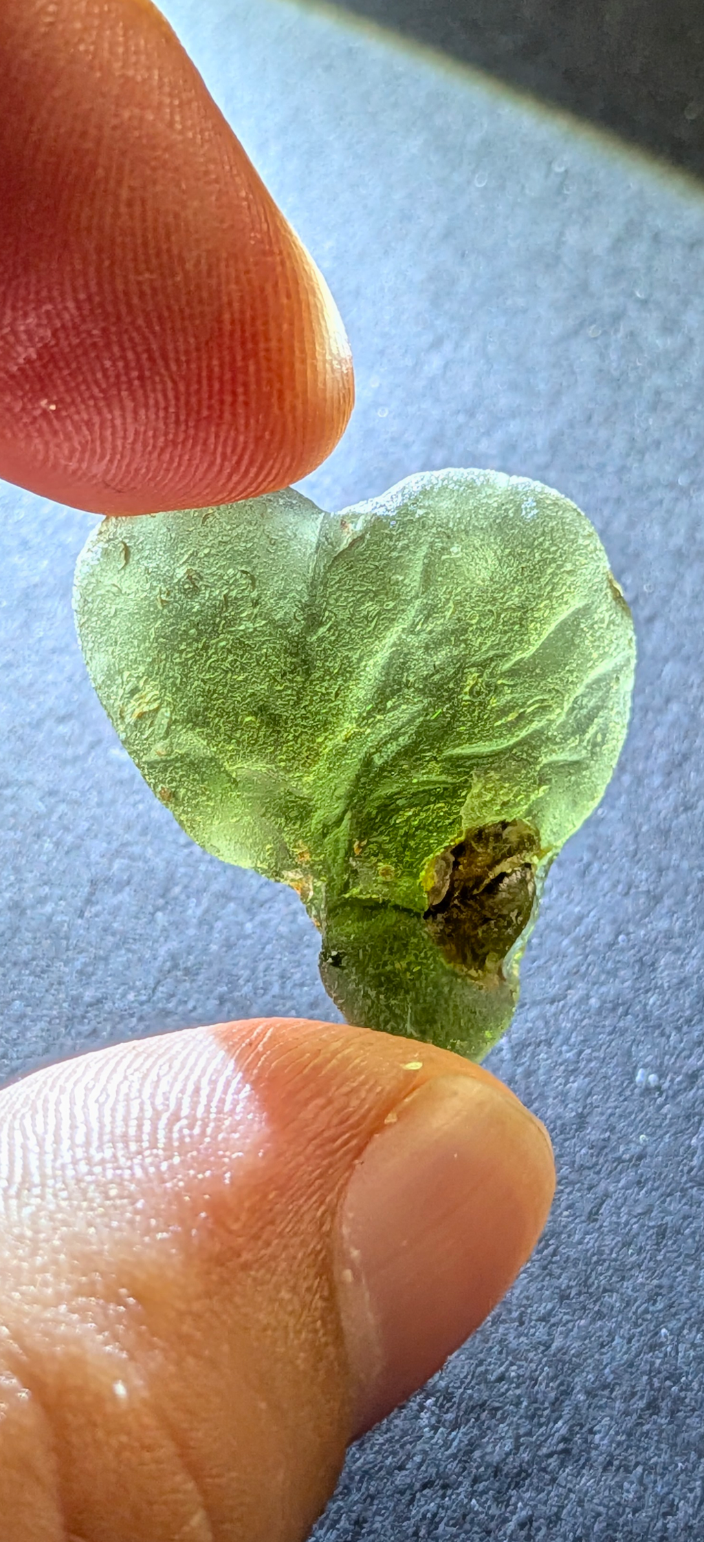 A+++ Grade Moldavite From Plastovice - 6.10g