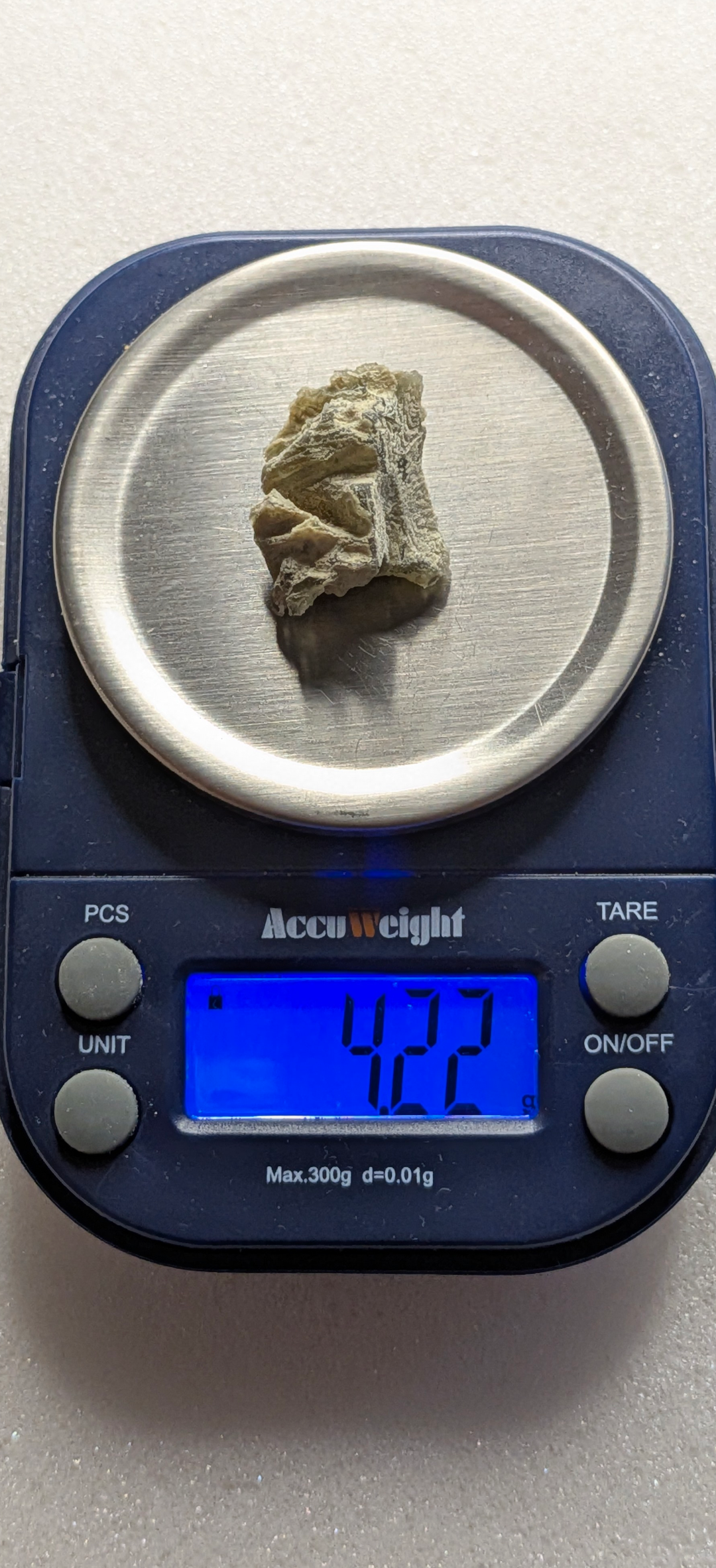 A+ Grade Frosty Moldavite From Brusna #91 - 4.22g
